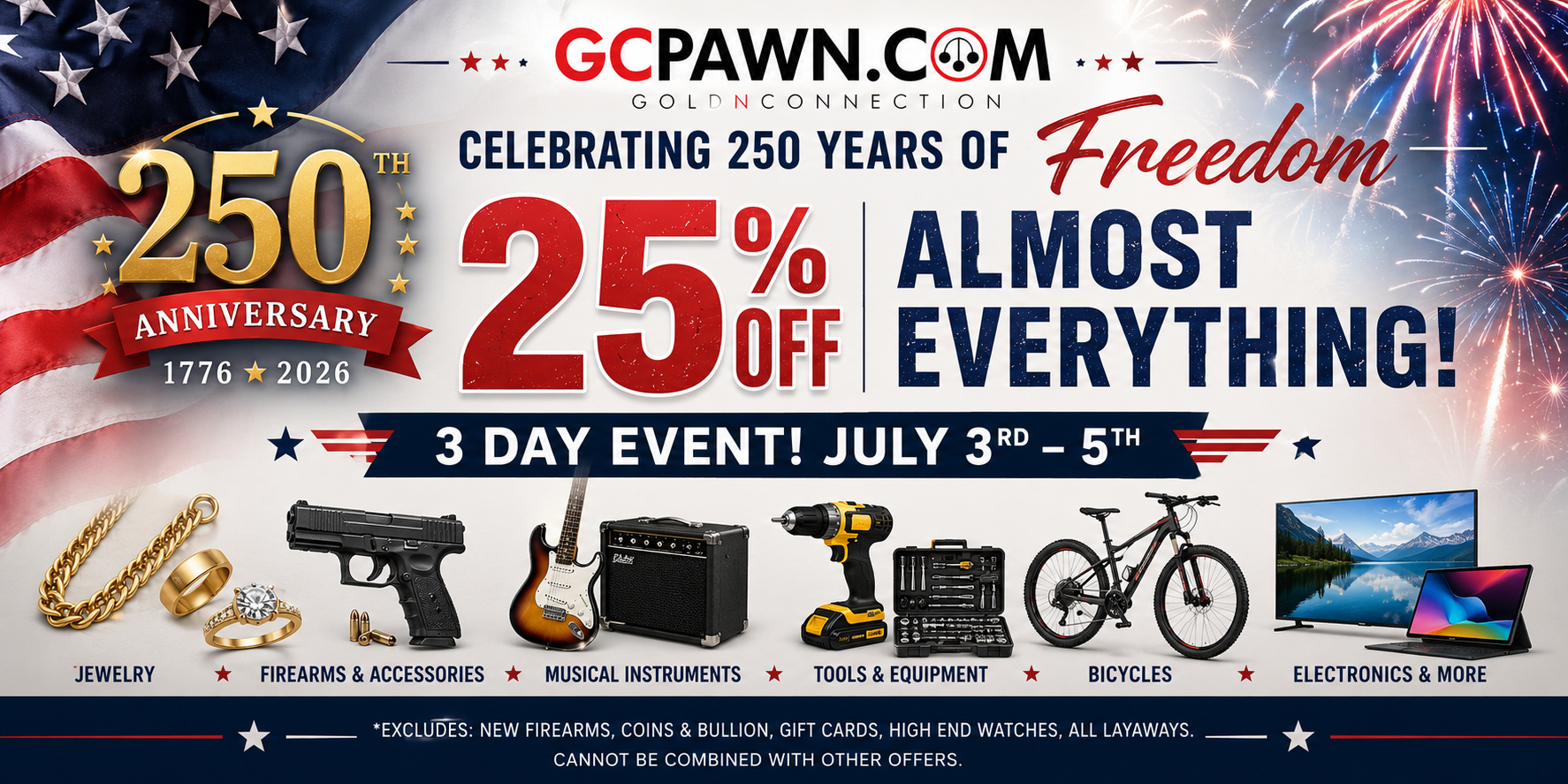 July 4th Massive Sale