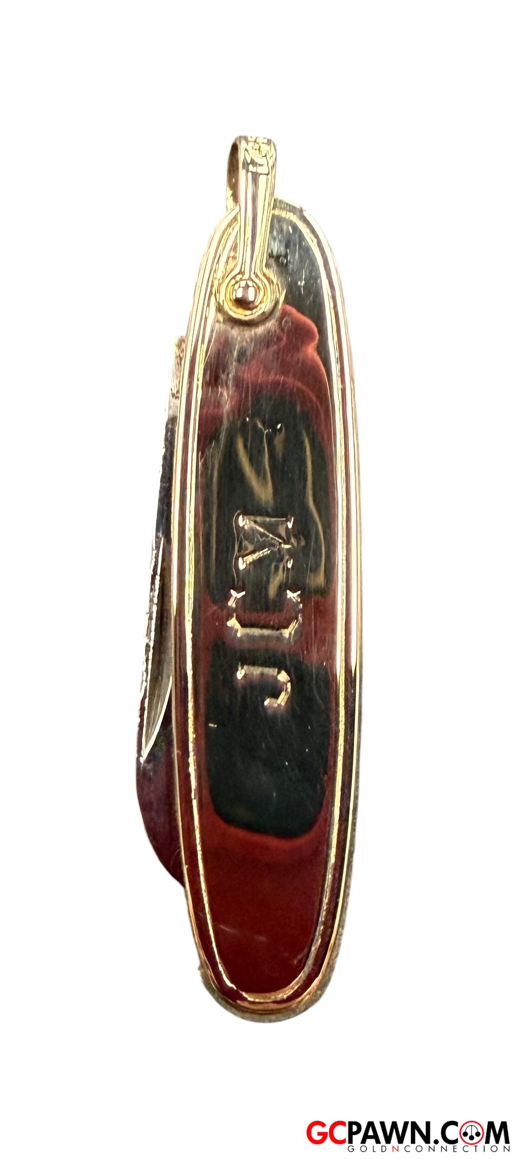 Click to view Unisex Charm 14kt Yellow Gold 