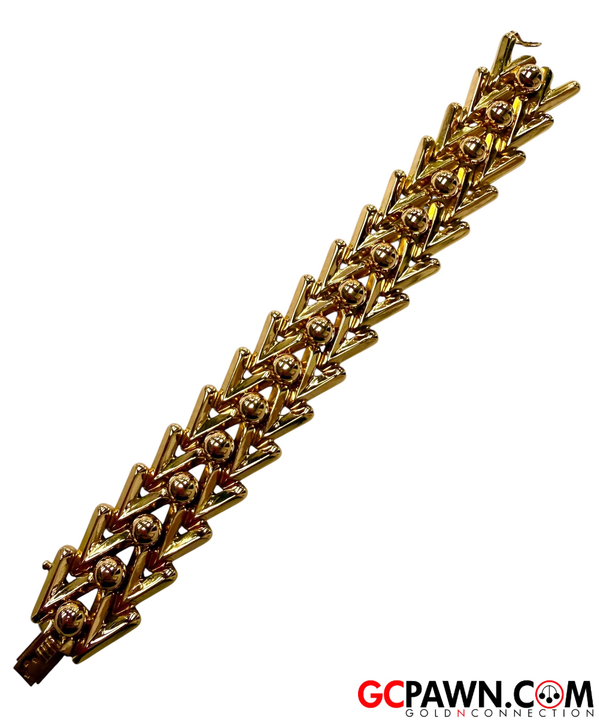 View product details for Women's Bracelet 14kt Yellow Gold 