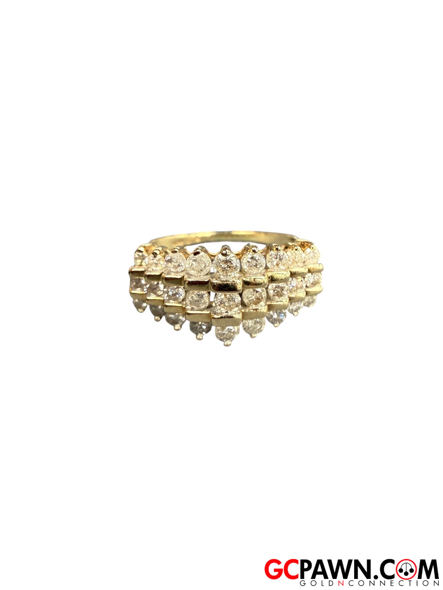 View product details for Women's Fashion Ring 10kt Yellow Gold 