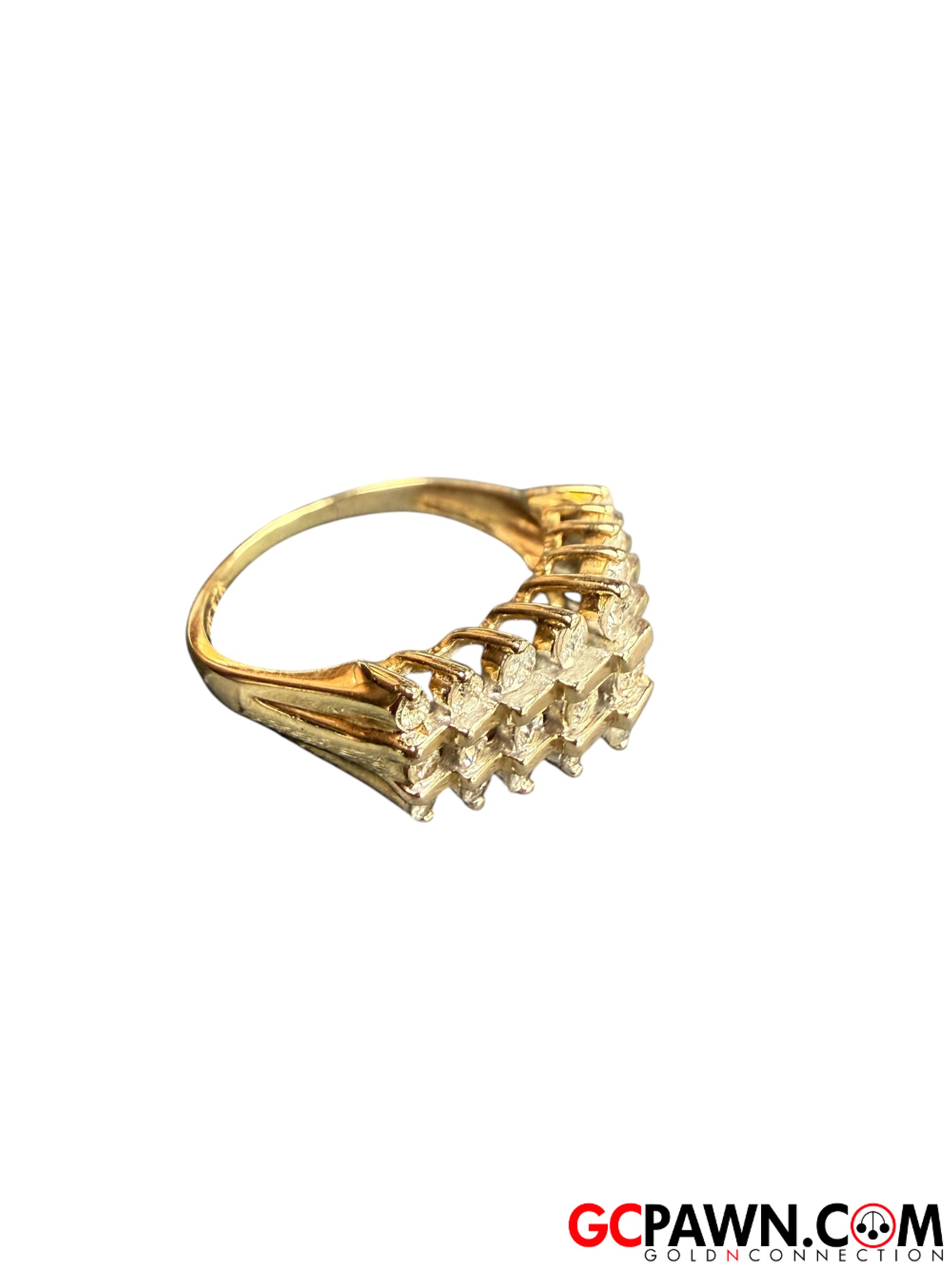 Women's Fashion Ring 10kt Yellow Gold 