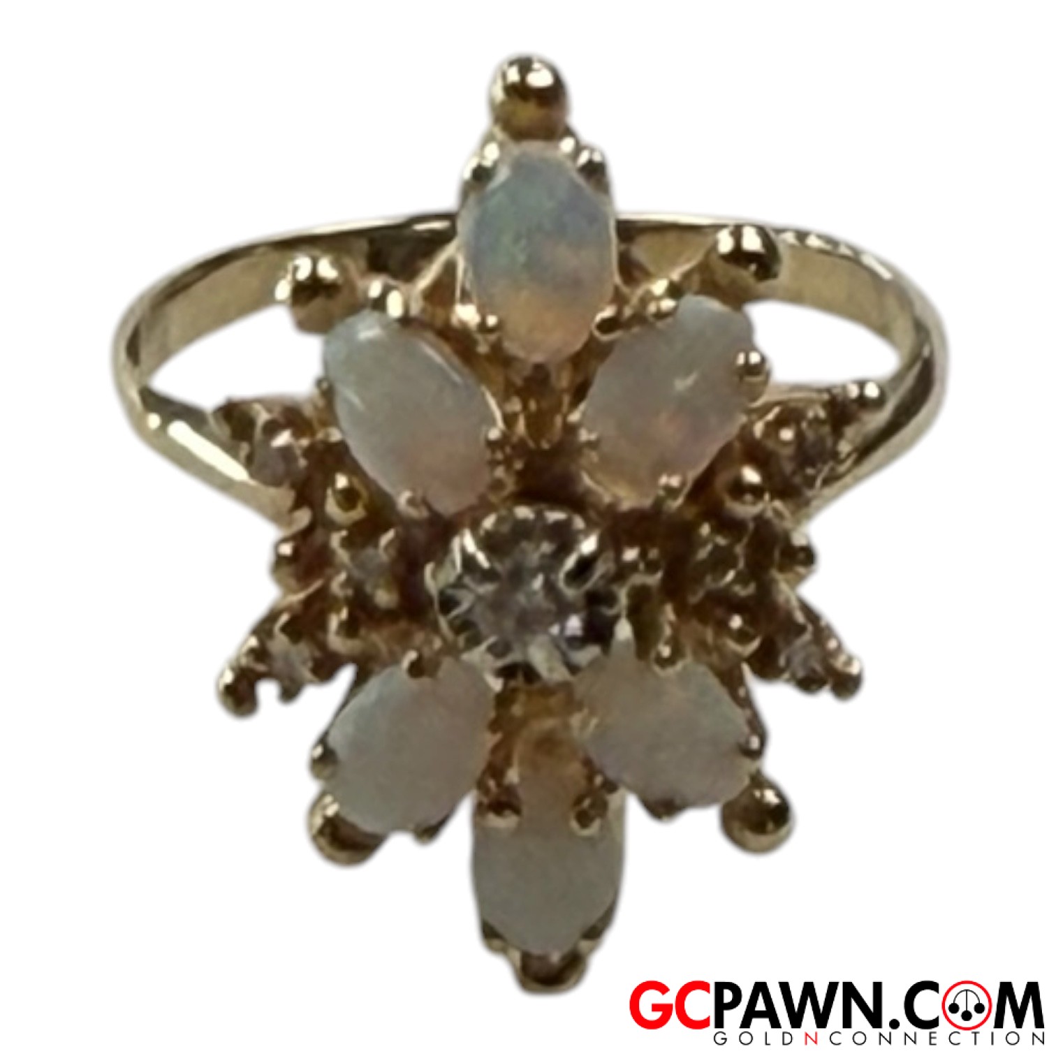 View product details for Women's Fashion Ring 14kt Yellow Gold 