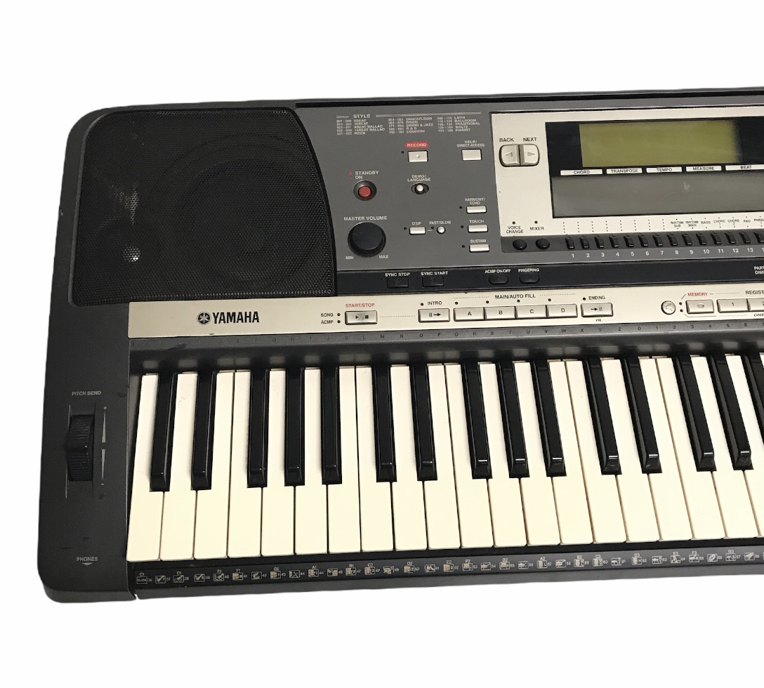 Yamaha psr 640 keyboard top