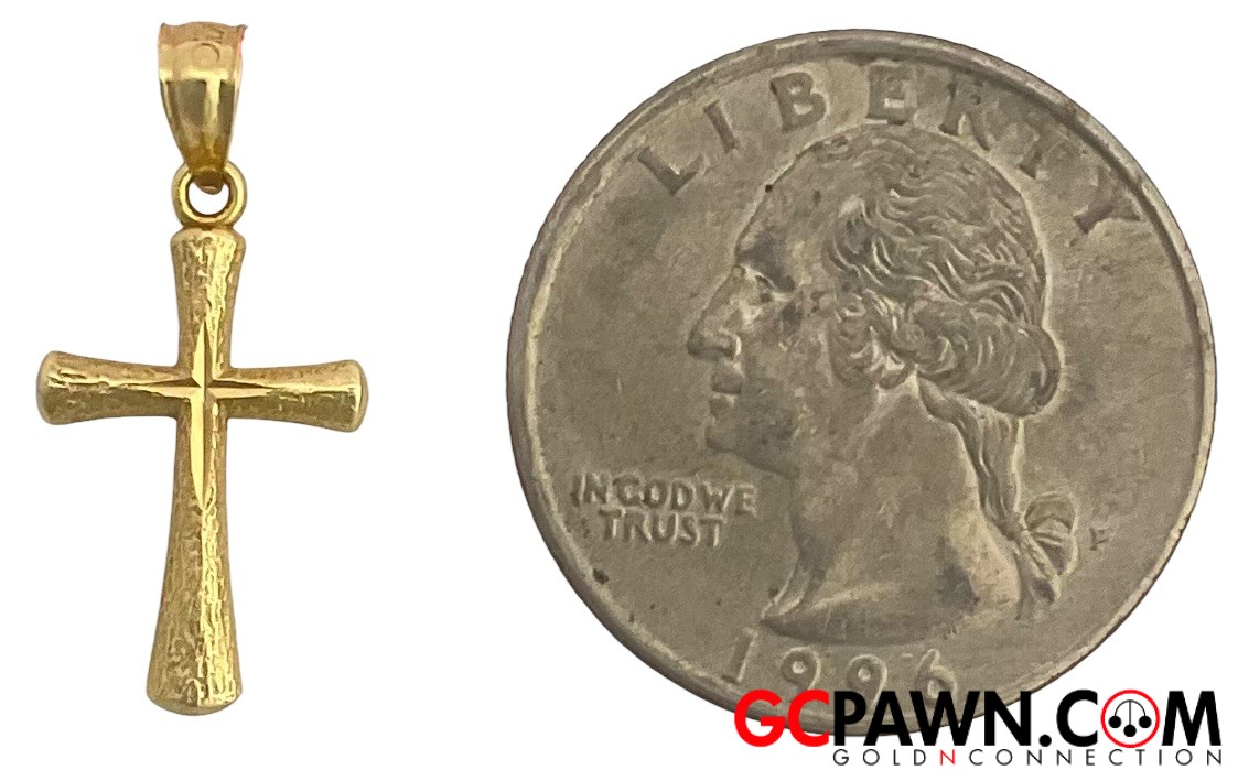 Unisex Charm 14kt Yellow Gold 