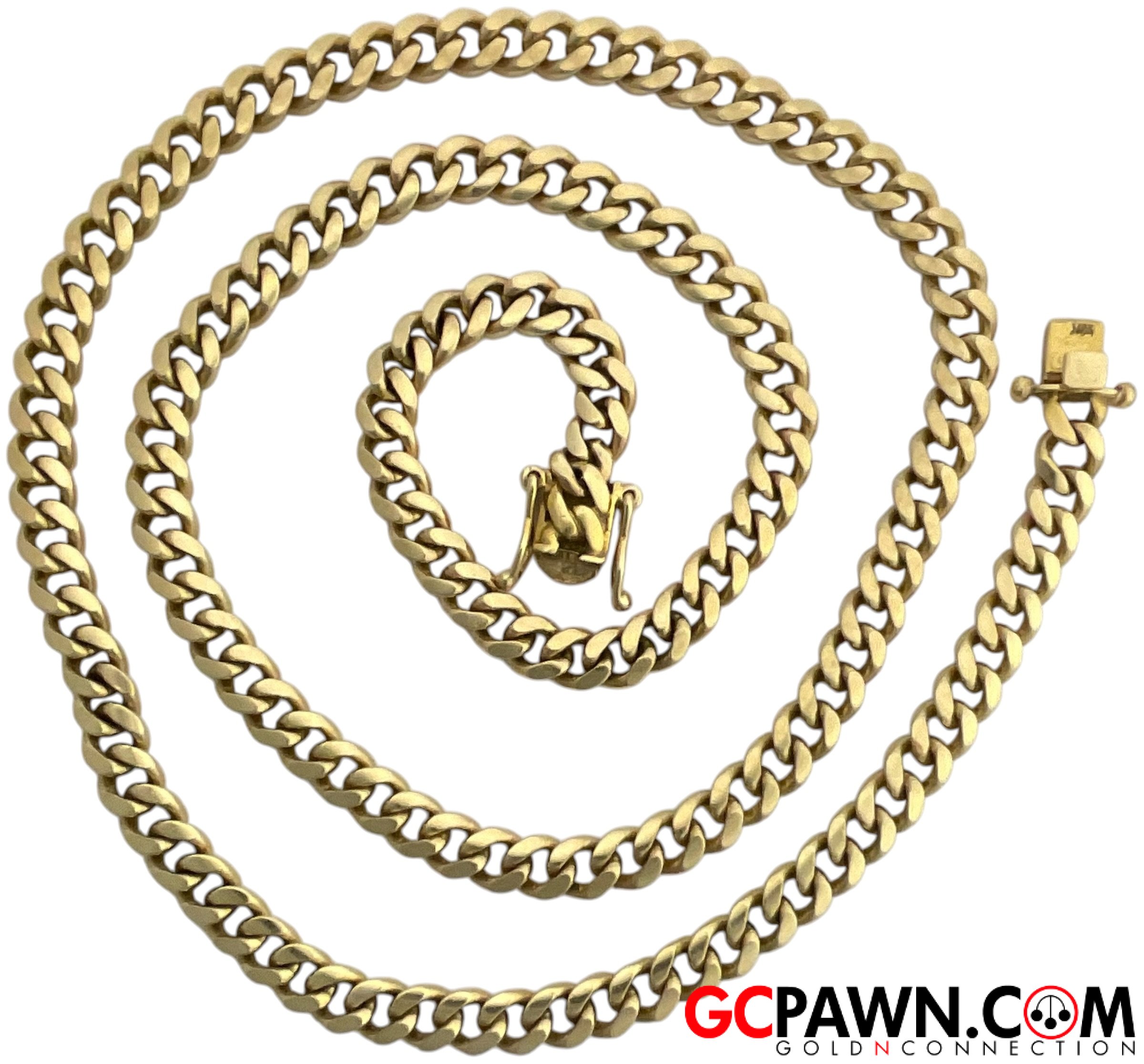 Unisex Chain 10kt Yellow Gold 