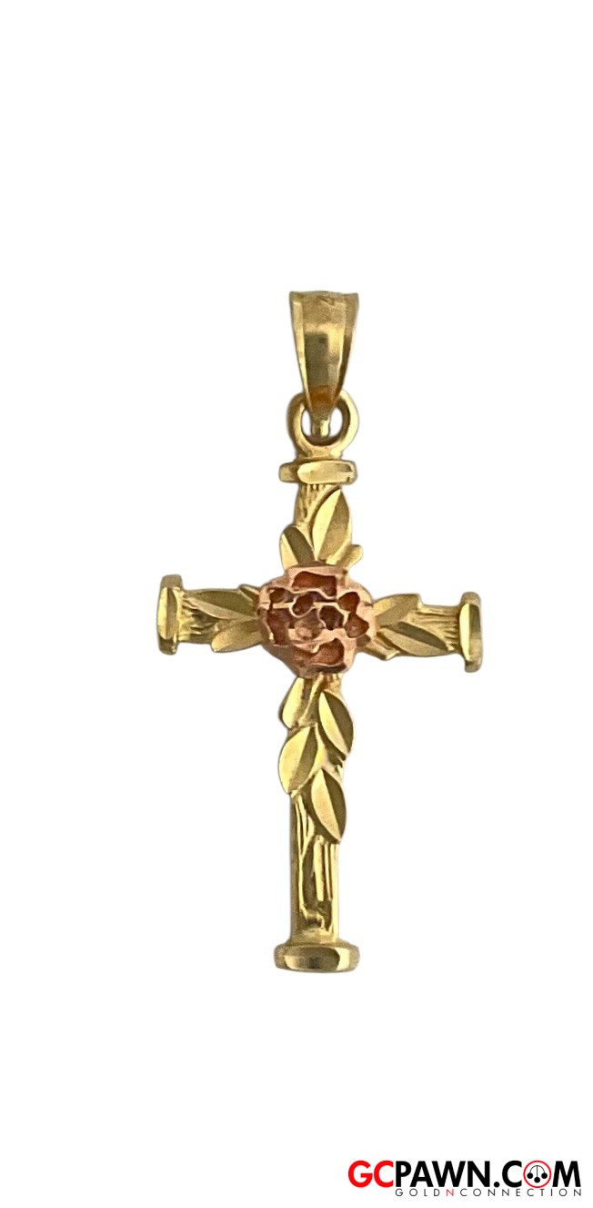 View product details for Women's Charm 14kt Yellow and Rose Gold 
