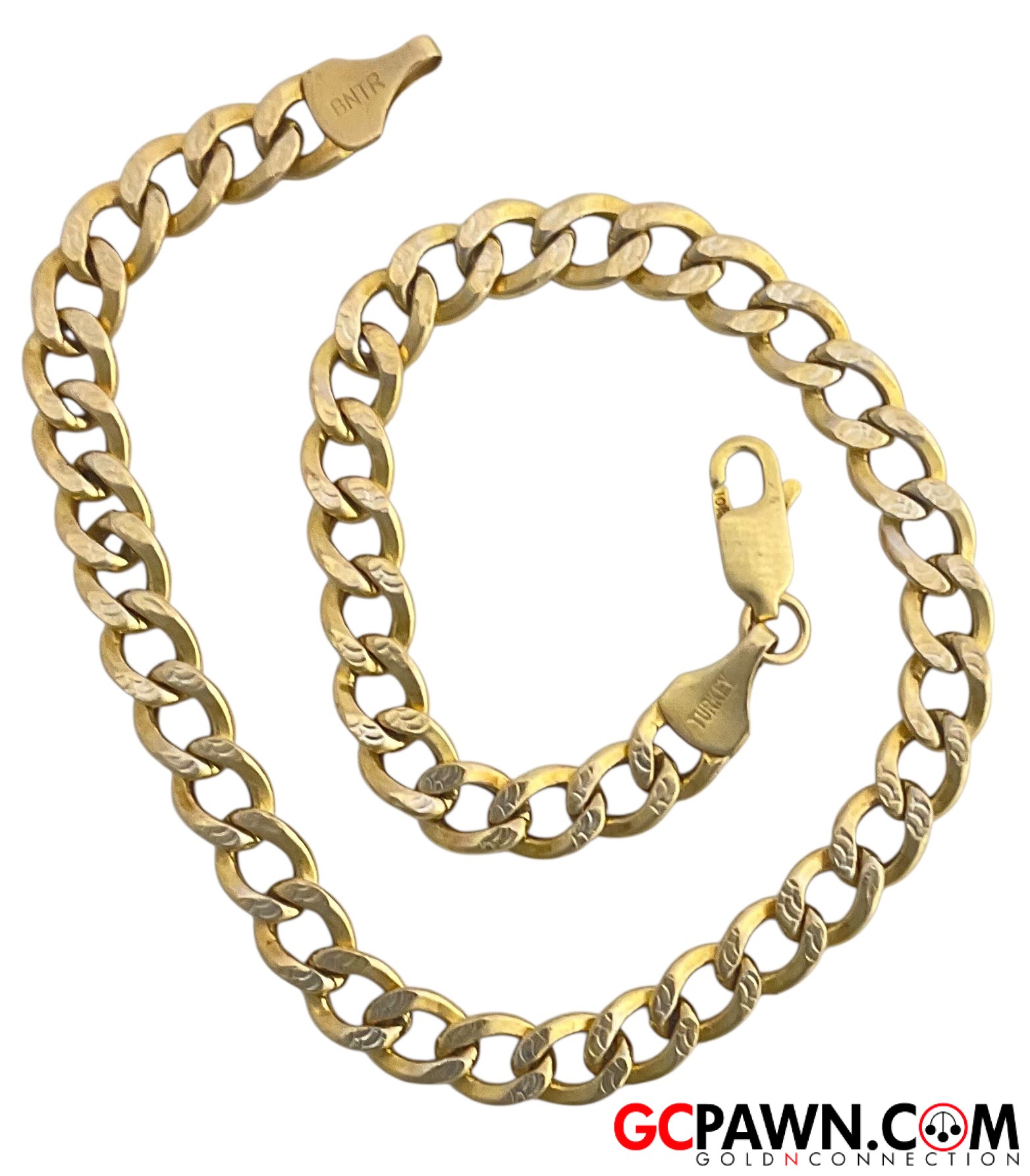 View product details for Men's Bracelet 10kt Yellow Gold 