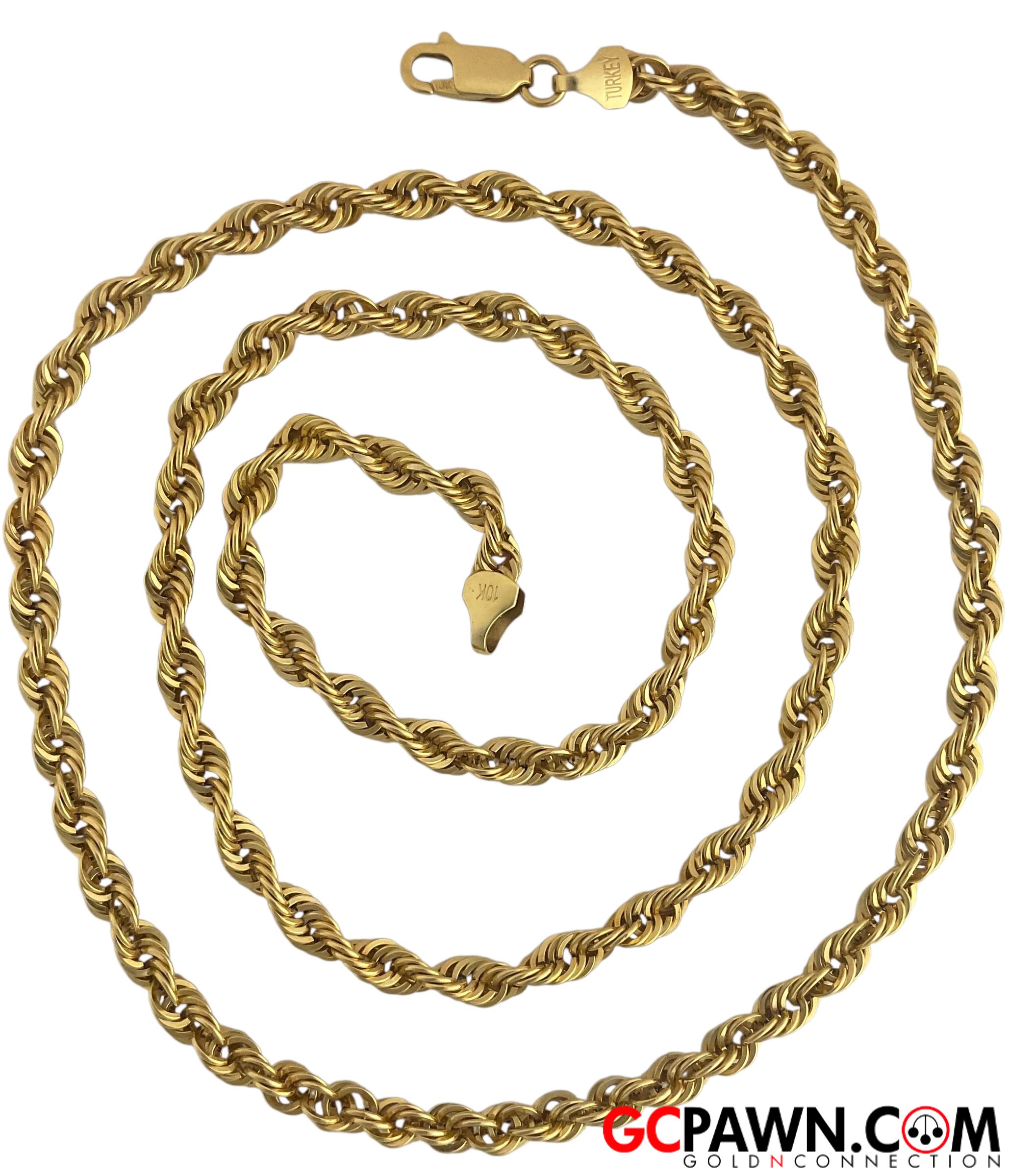 Unisex Chain 10kt Yellow Gold 