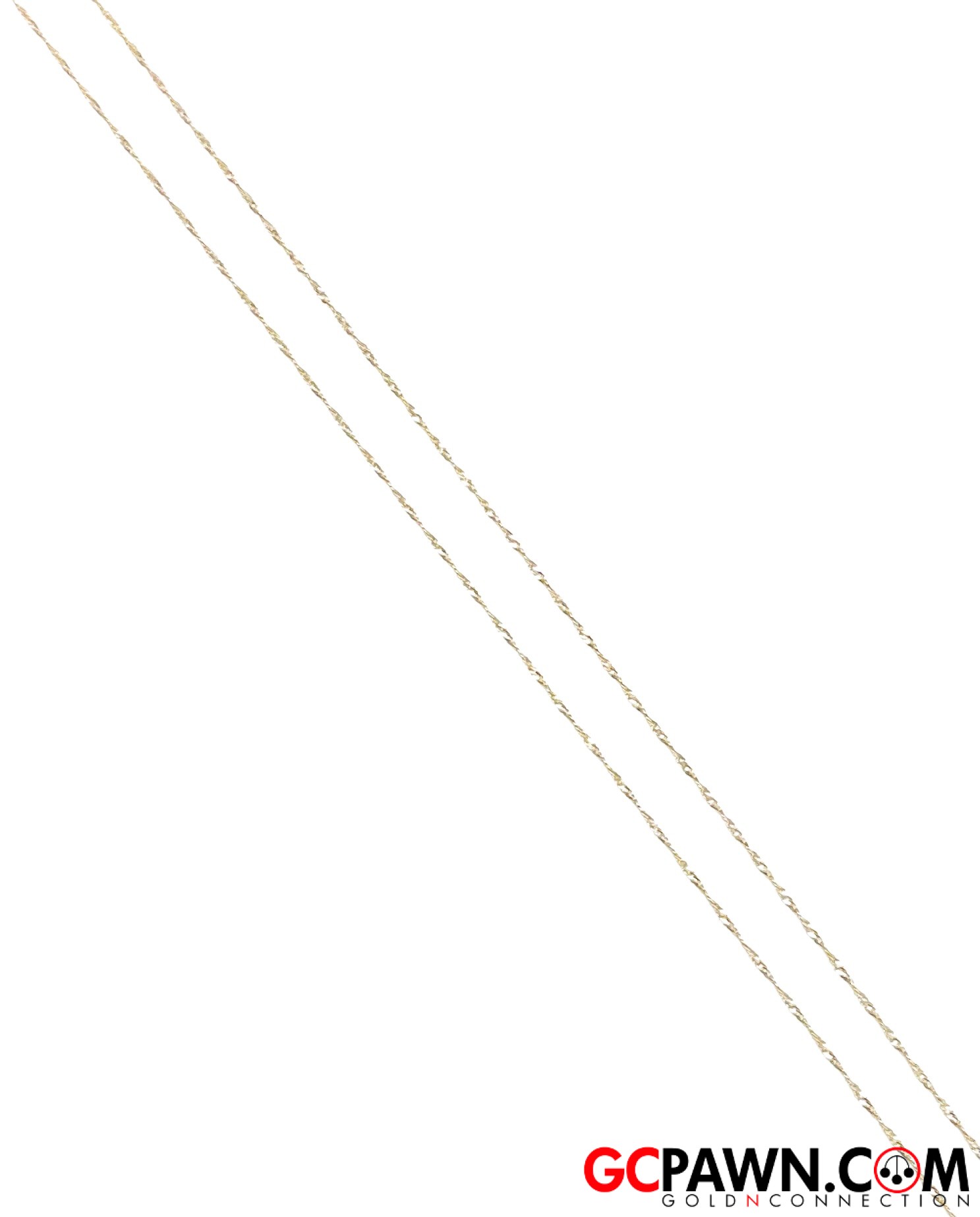 View product details for Women's Chain 10kt Yellow Gold 