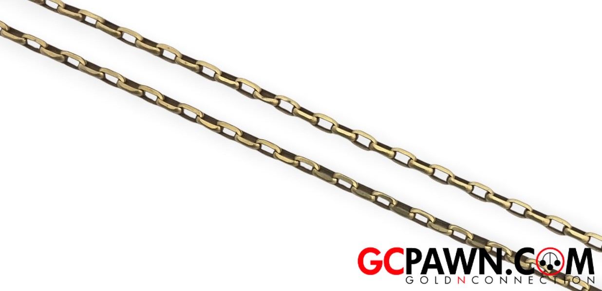 View product details for Unisex Chain 10kt Yellow Gold 