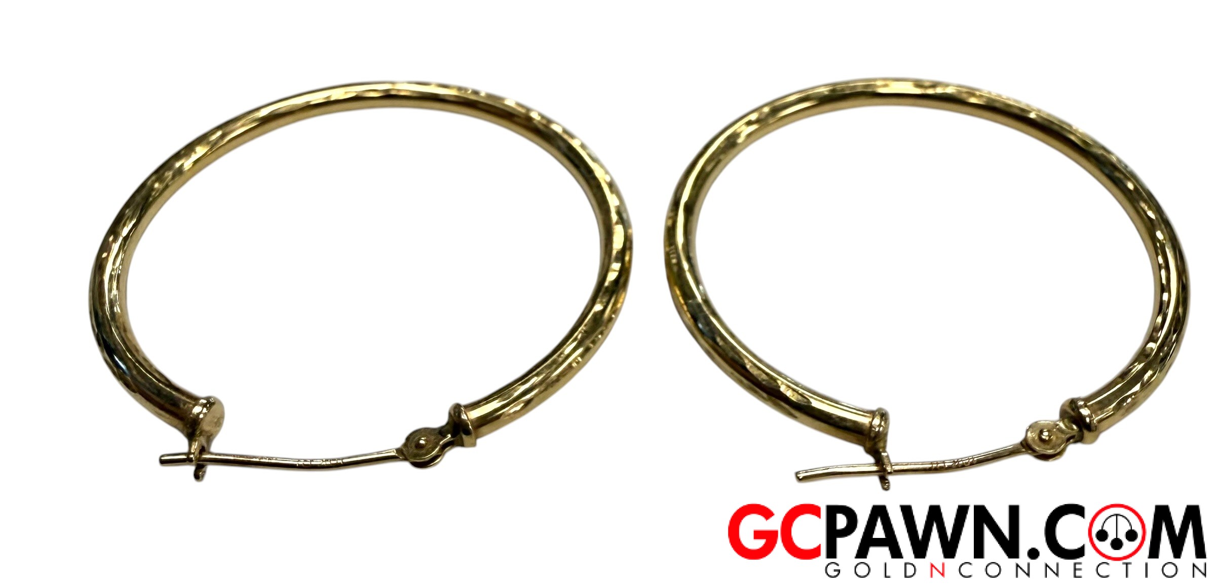 Unisex Earrings 10kt Yellow Gold 