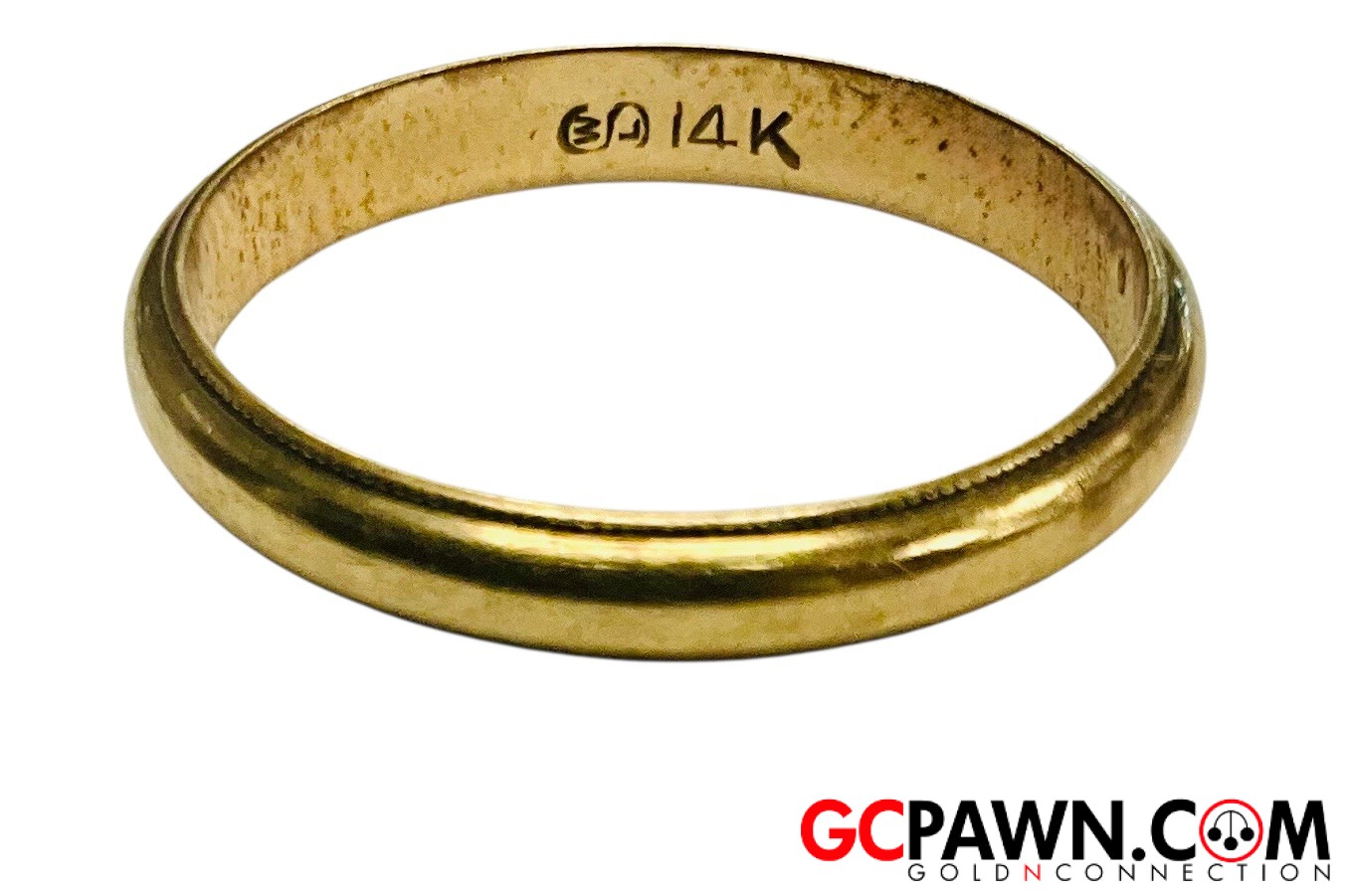 View product details for Unisex Anniversary Band 14kt Yellow Gold 
