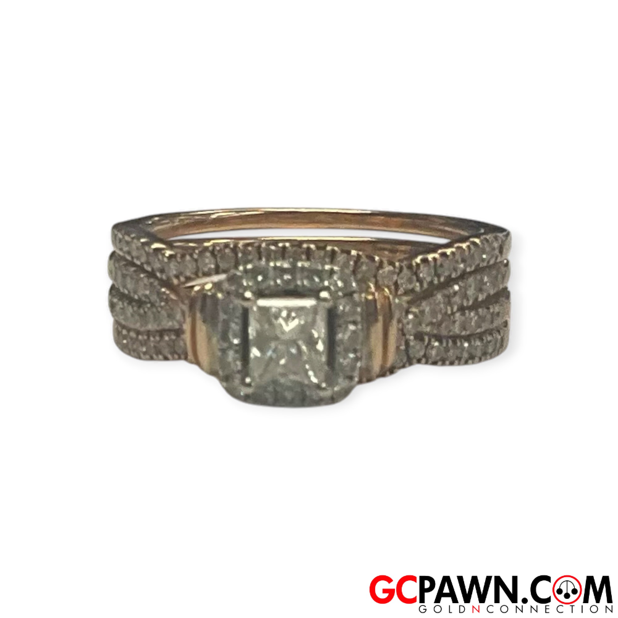 Women's Wedding set 14kt Rose Gold 