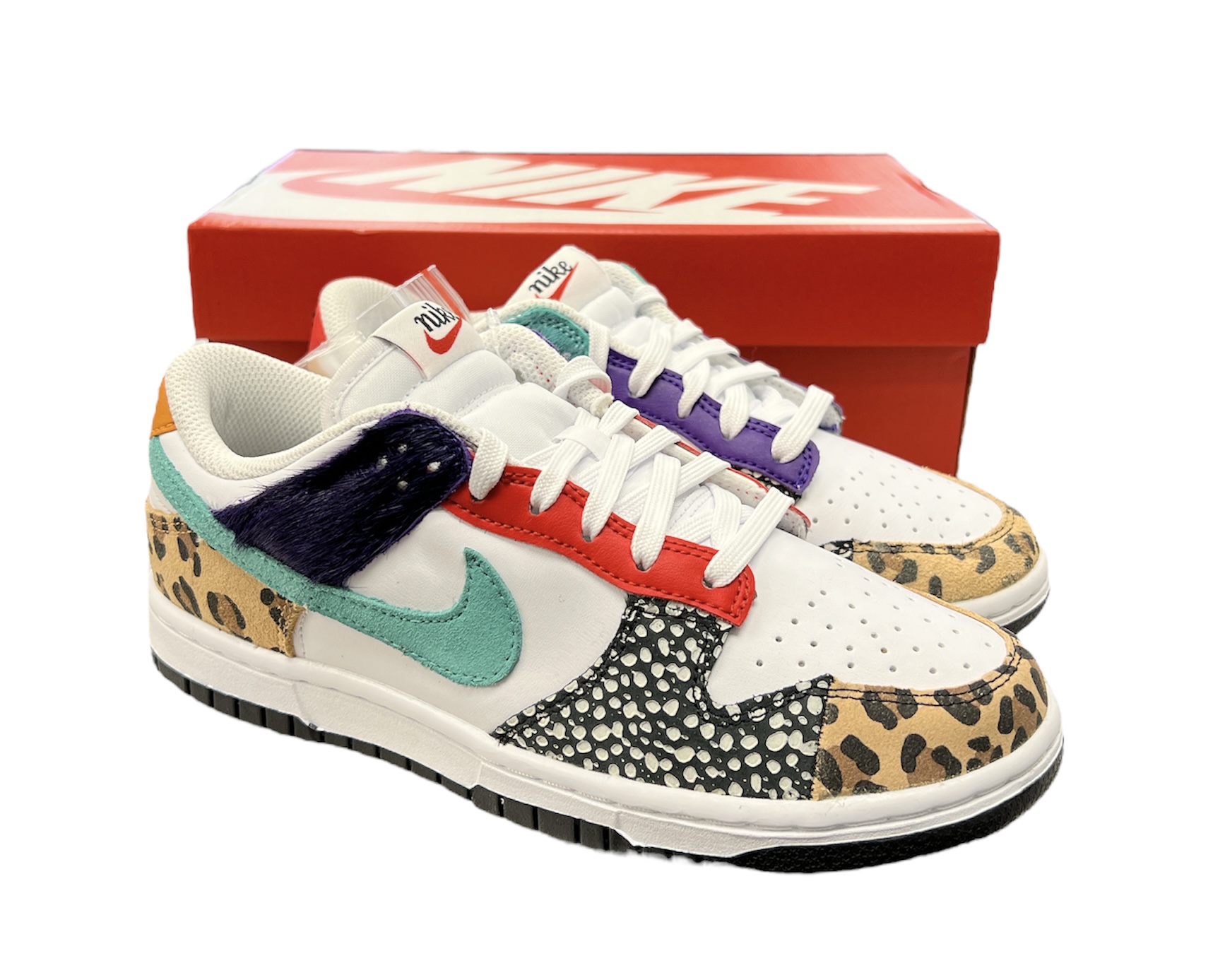 nike dunk se safari mix