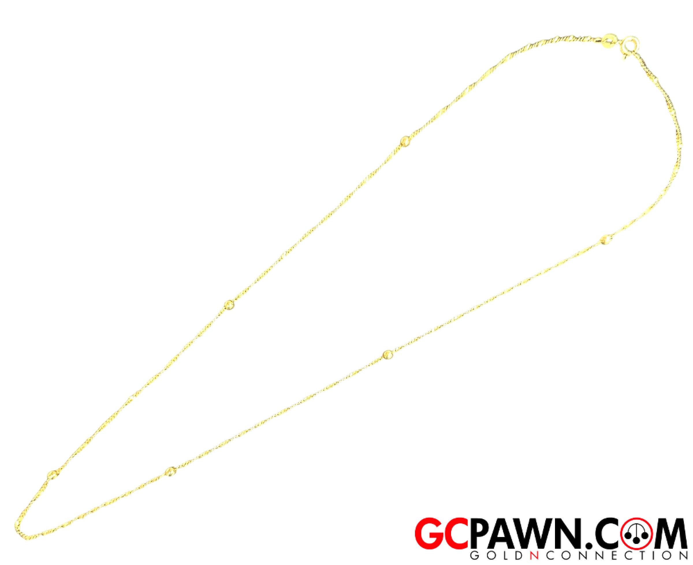 View product details for Unisex Chain 14kt Yellow Gold 