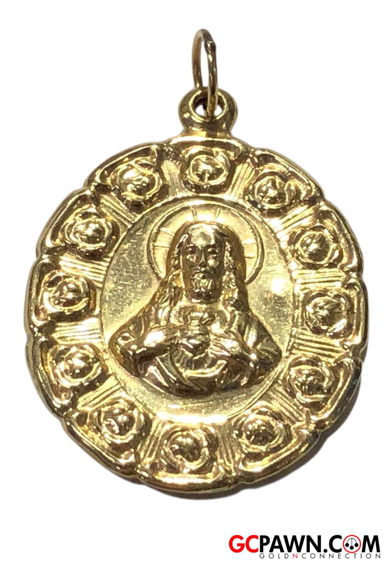 Unisex Pendant 14kt Yellow Gold 