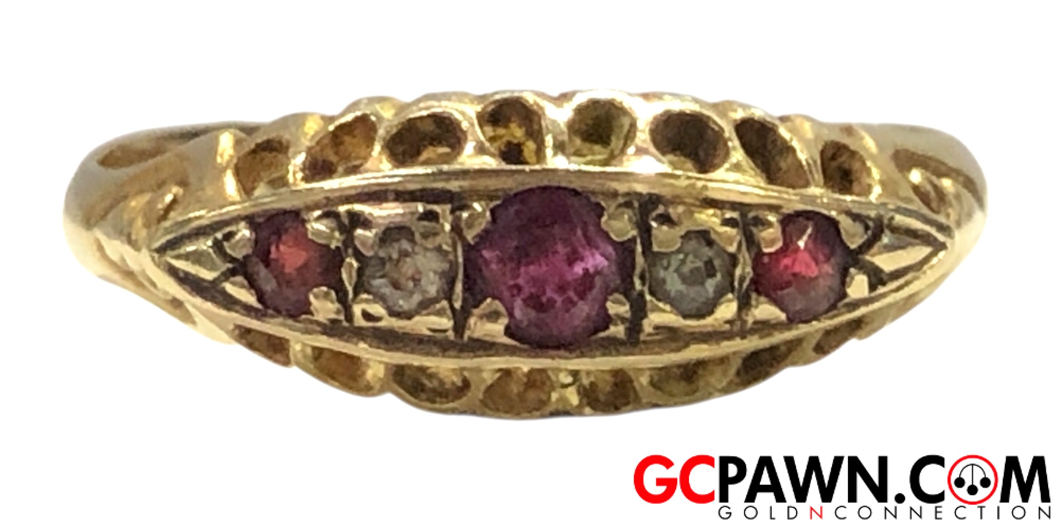 Women's Fashion Ring 14kt Yellow Gold 