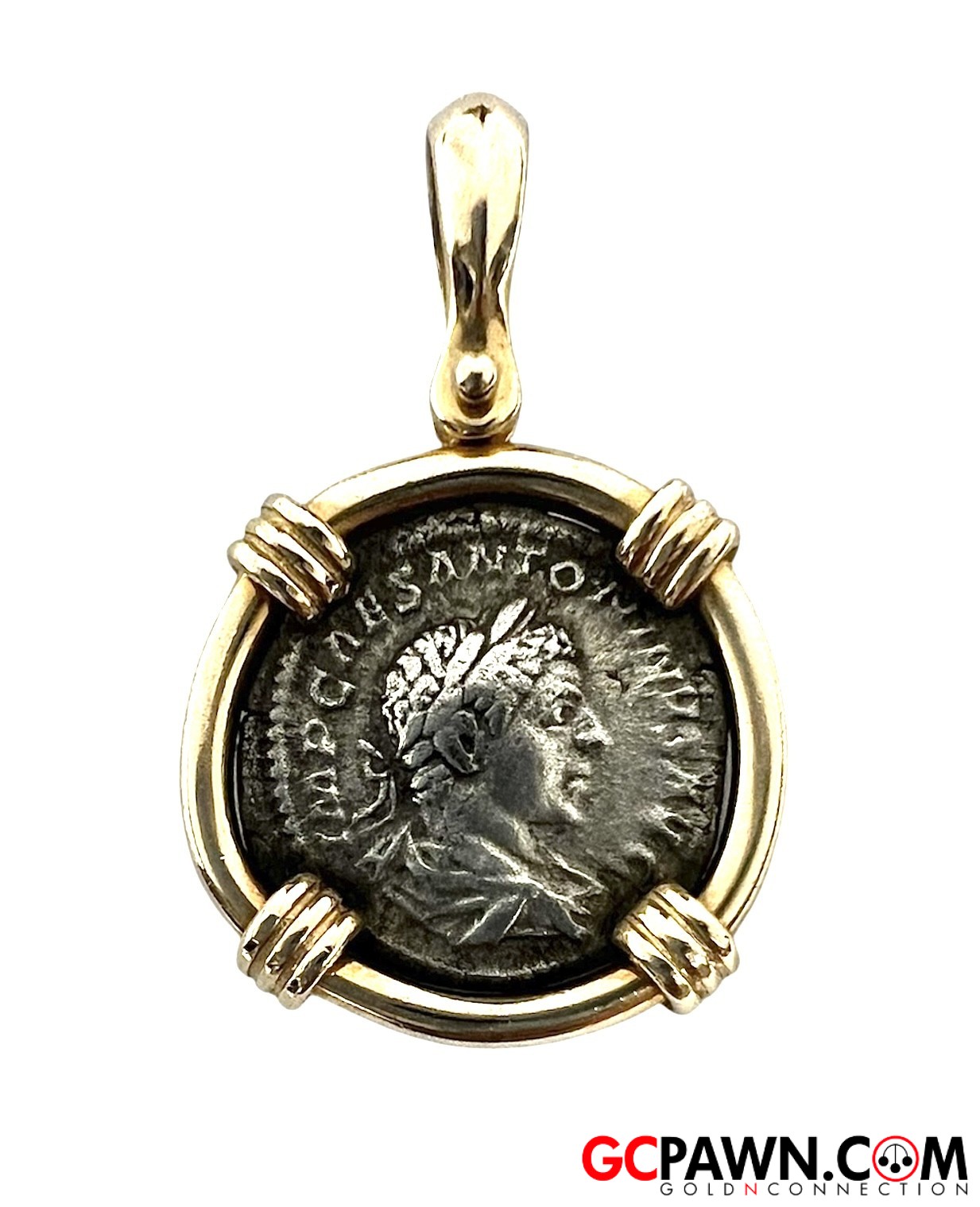 View product details for Unisex Charm 14kt Silver and Gold 