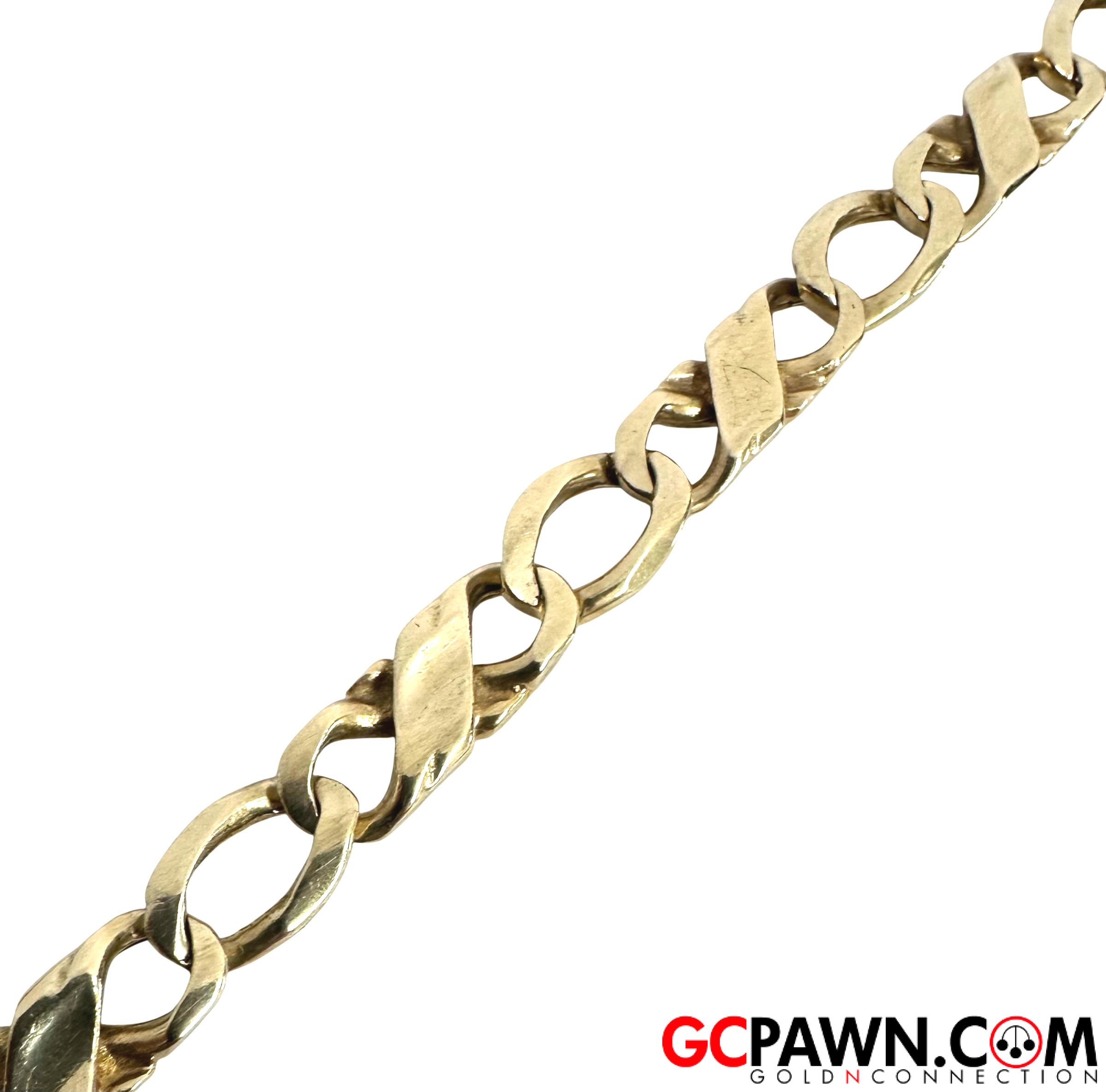 Unisex Bracelet 14kt Yellow Gold 