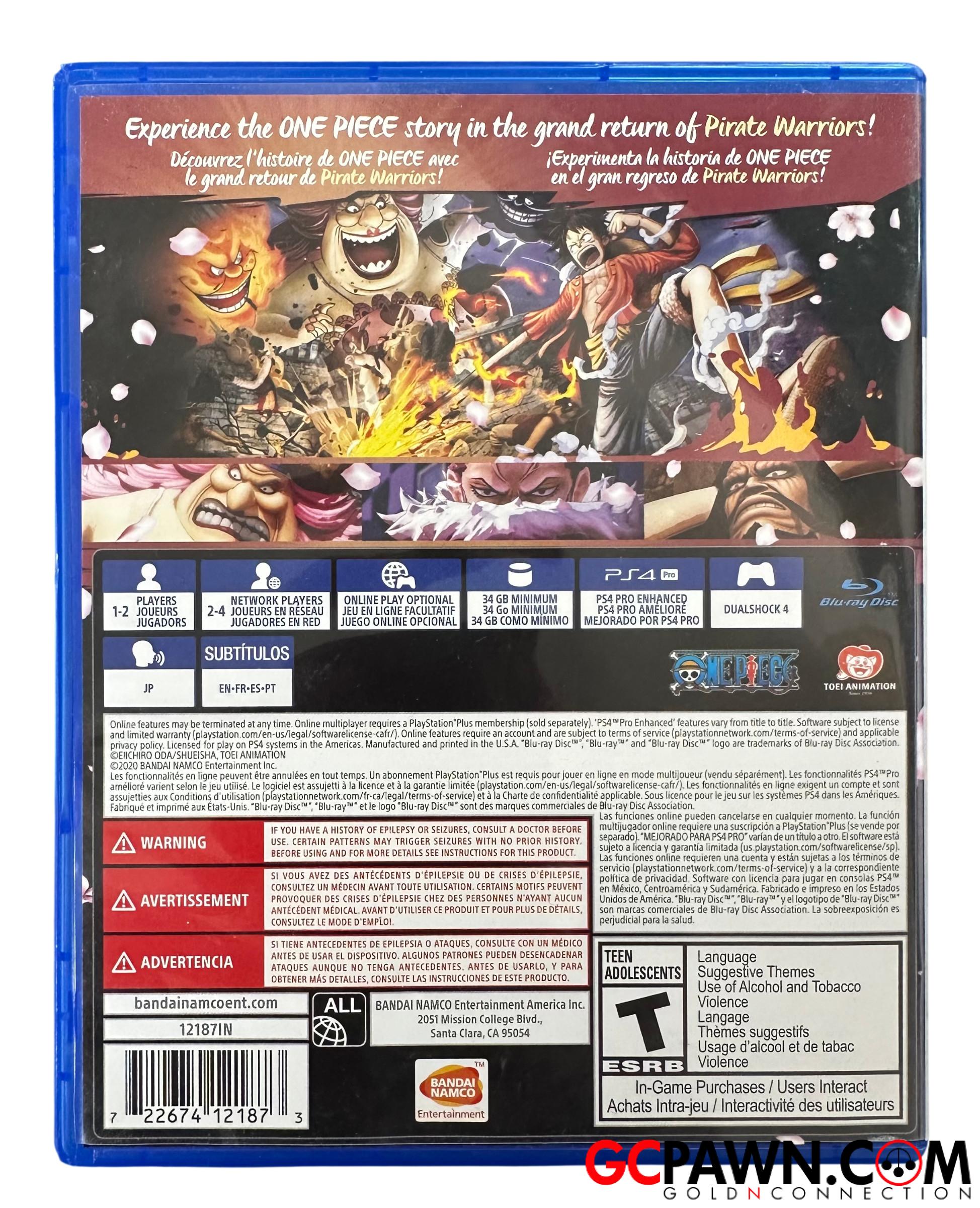 Sony - One Piece: Pirate Warriors 4