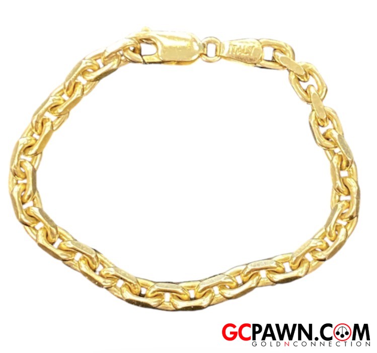 View product details for Children Bracelet 14kt Yellow Gold 