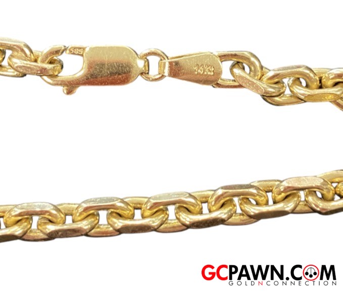 Children Bracelet 14kt Yellow Gold 