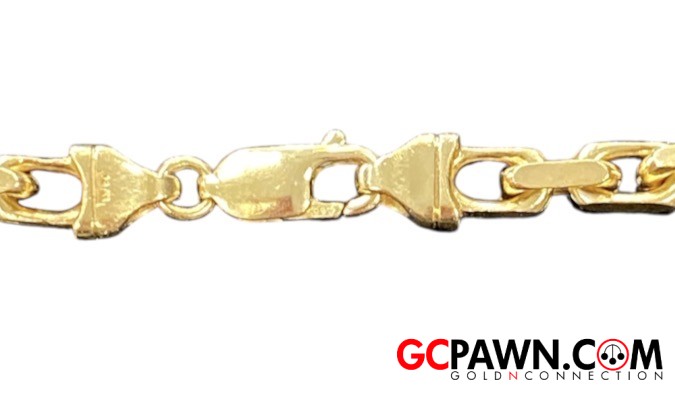 Unisex Chain 14kt Yellow Gold 