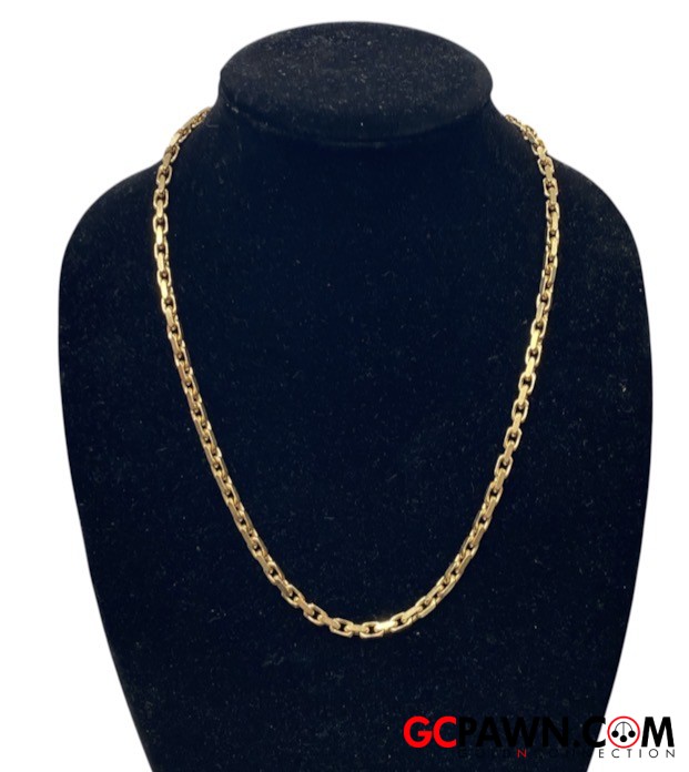 Unisex Chain 14kt Yellow Gold 