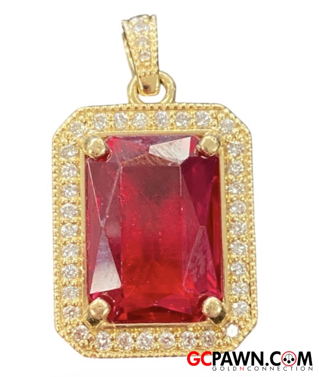 View product details for Unisex Pendant 14kt Yellow Gold 