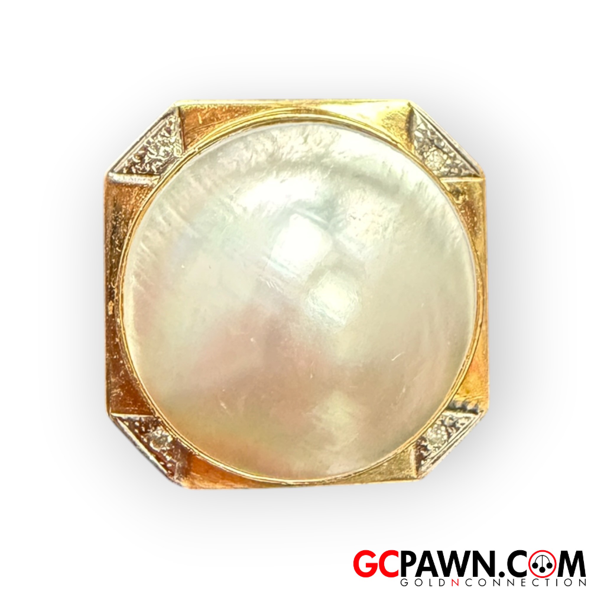 Women's Cluster ring 14kt Yellow Gold 