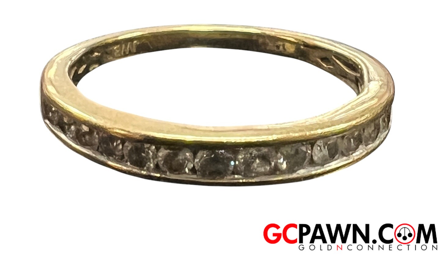 View product details for Women's Anniversary Band 14kt Yellow Gold 
