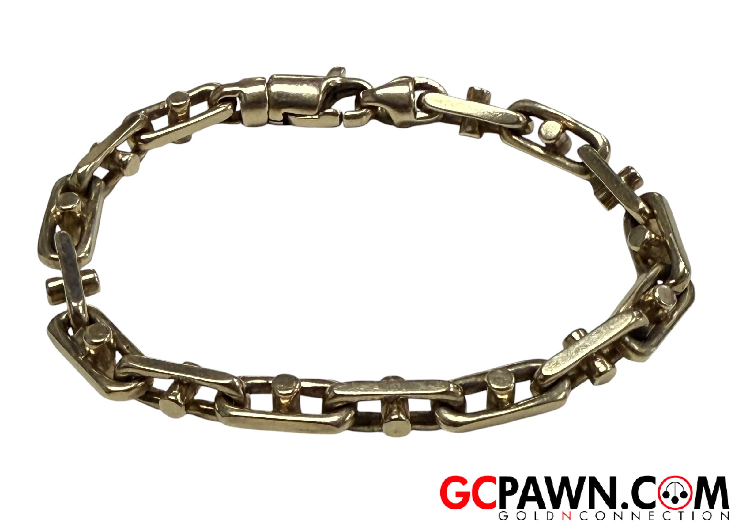 View product details for Men's Bracelet 10kt Yellow Gold 