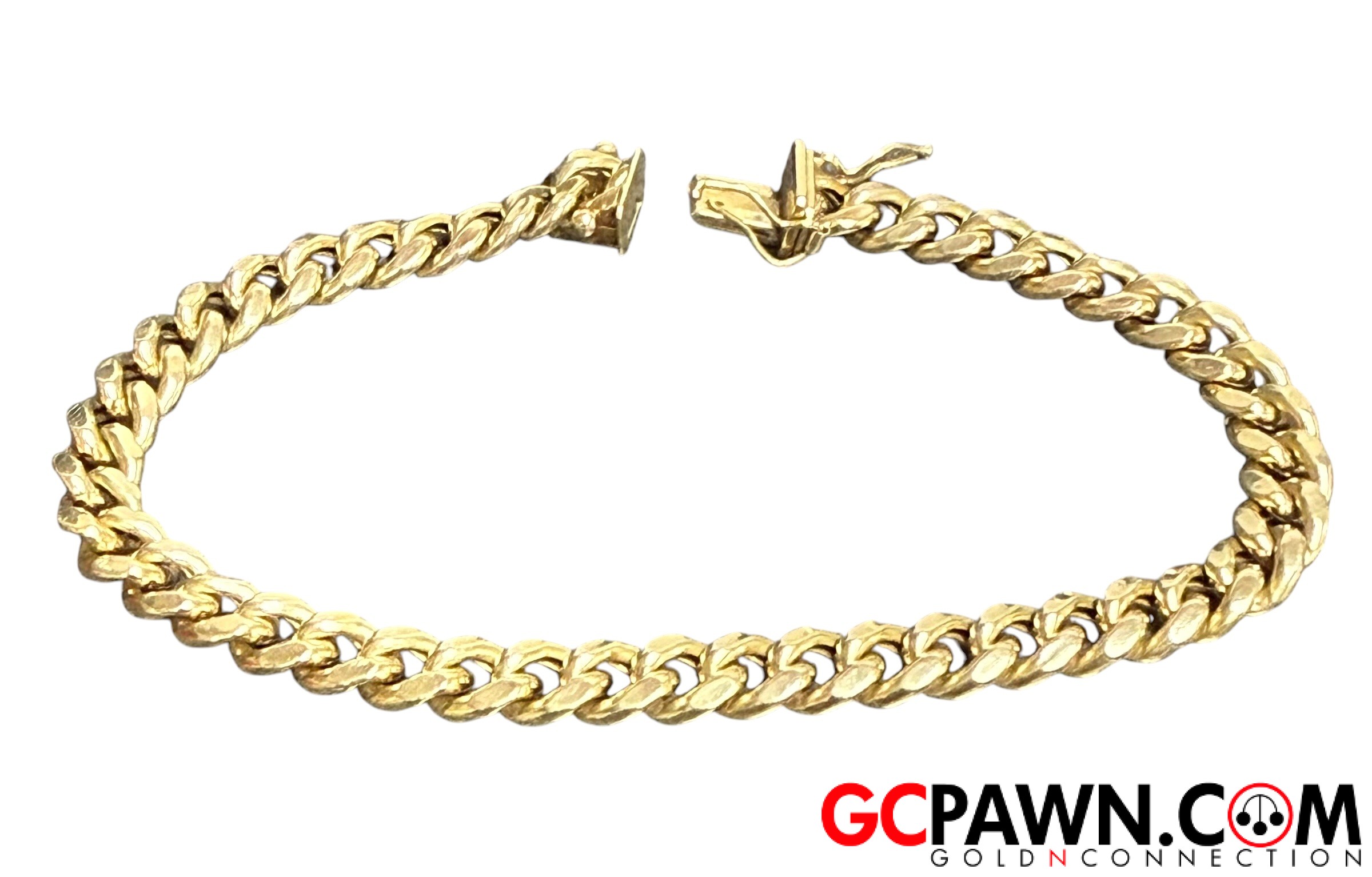 View product details for Unisex Bracelet 10kt Yellow Gold 