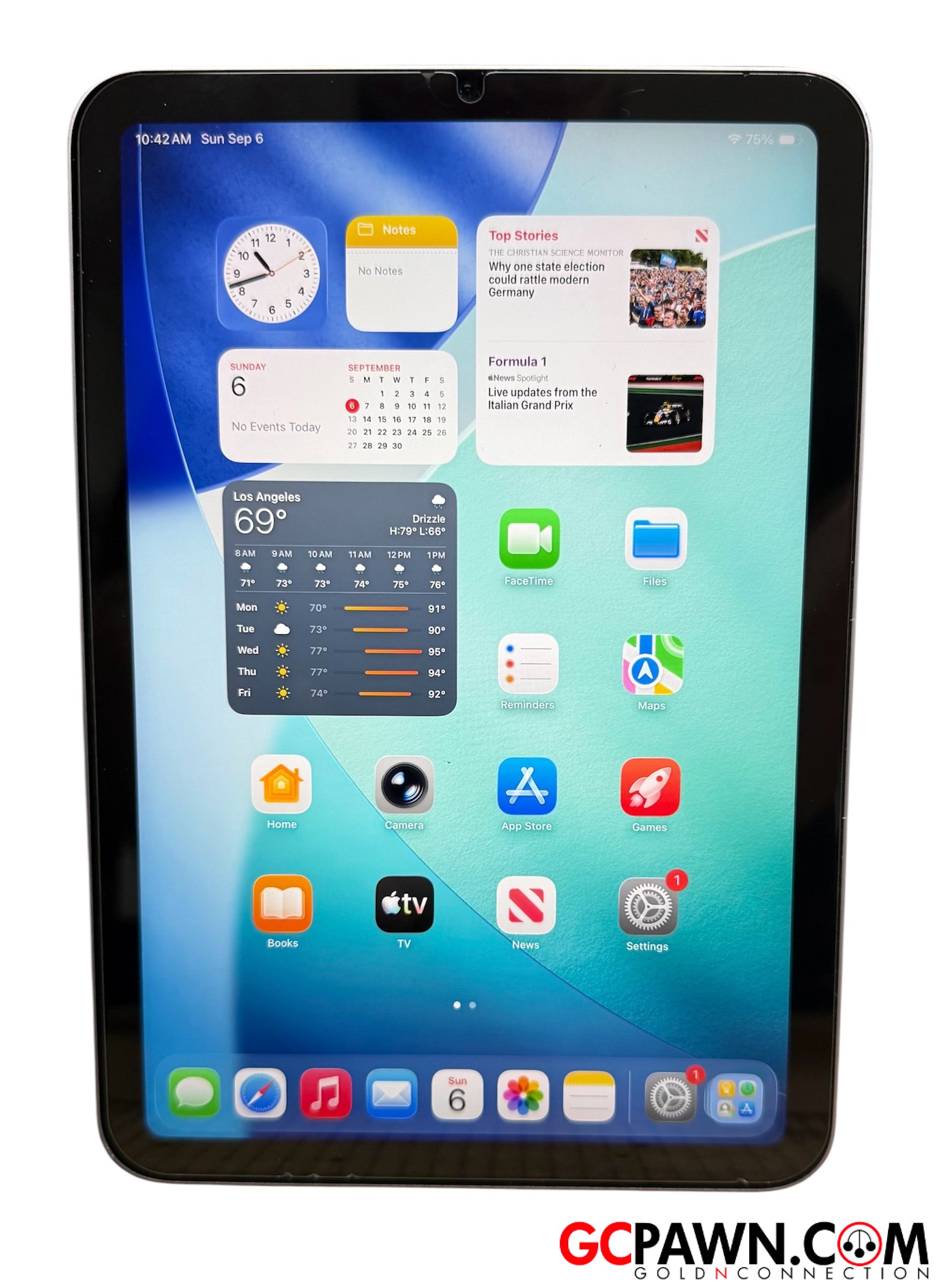 View product details for Apple - Tablet - MXN93LL/A - iPad Mini (A17 Pro)