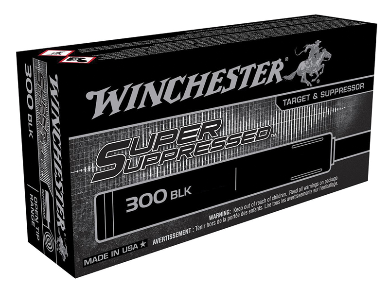 View product details for Winchester Super Suppressed 300 BLK 200 gr 20 round
