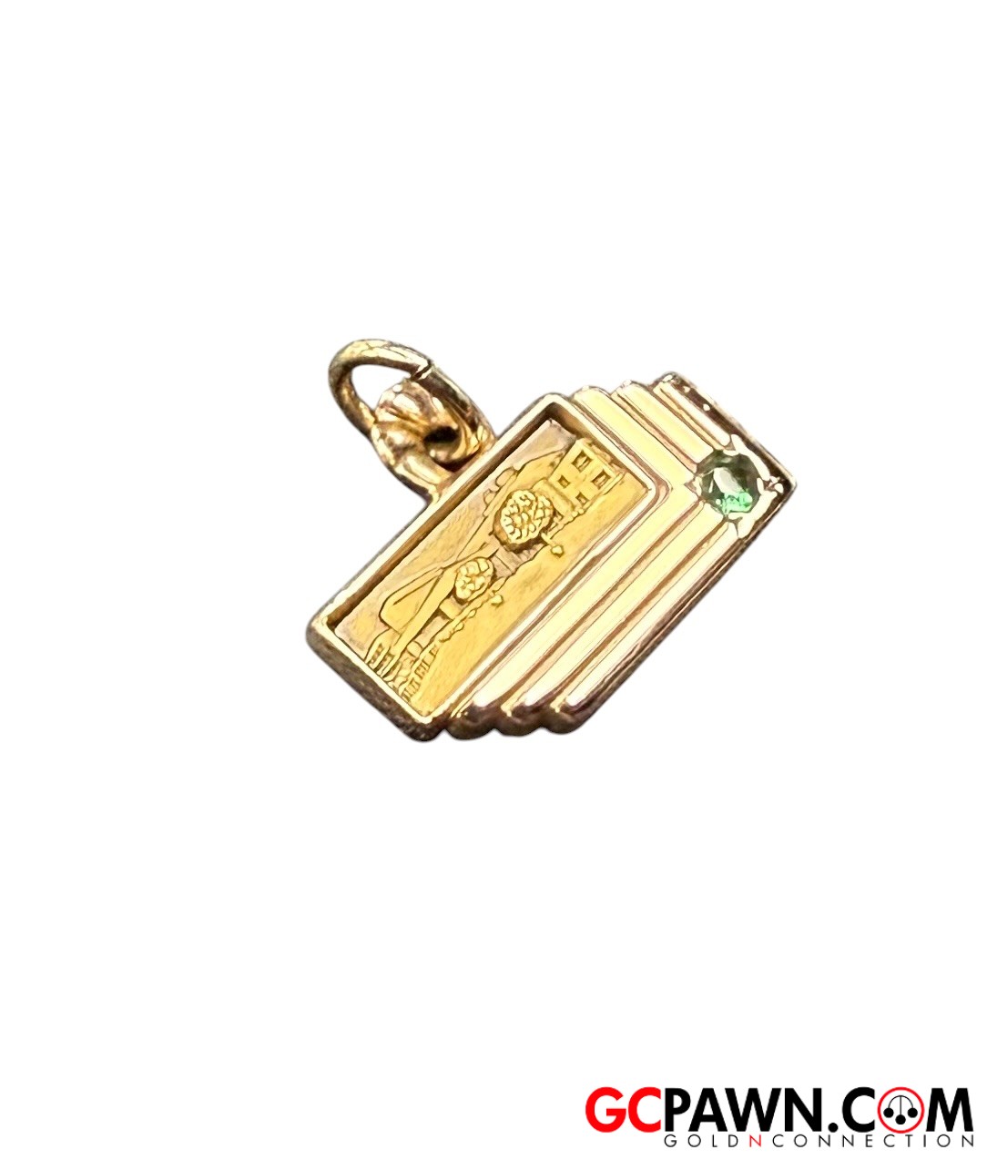 Unisex Charm 10kt Yellow Gold 