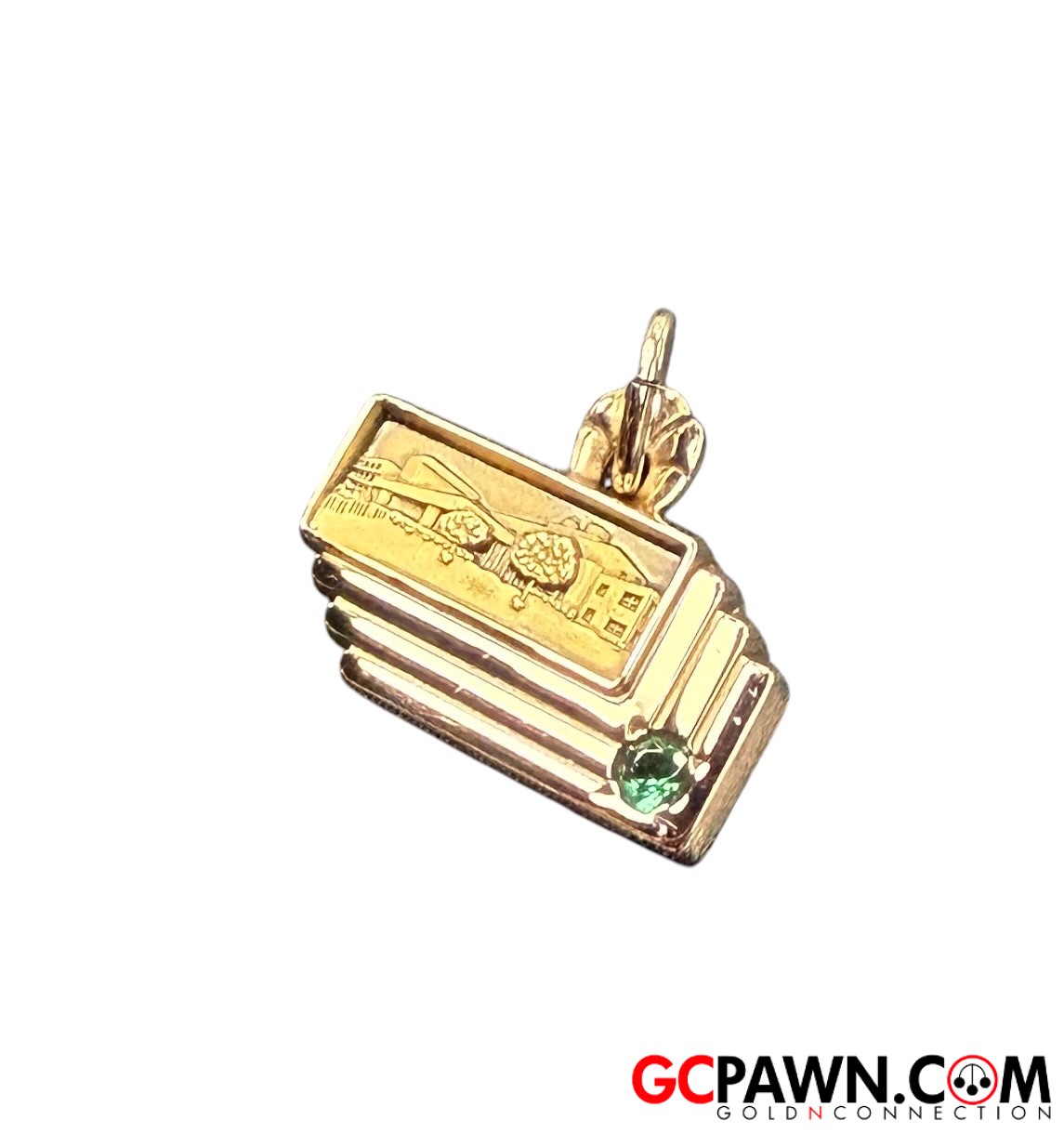 Unisex Charm 10kt Yellow Gold 