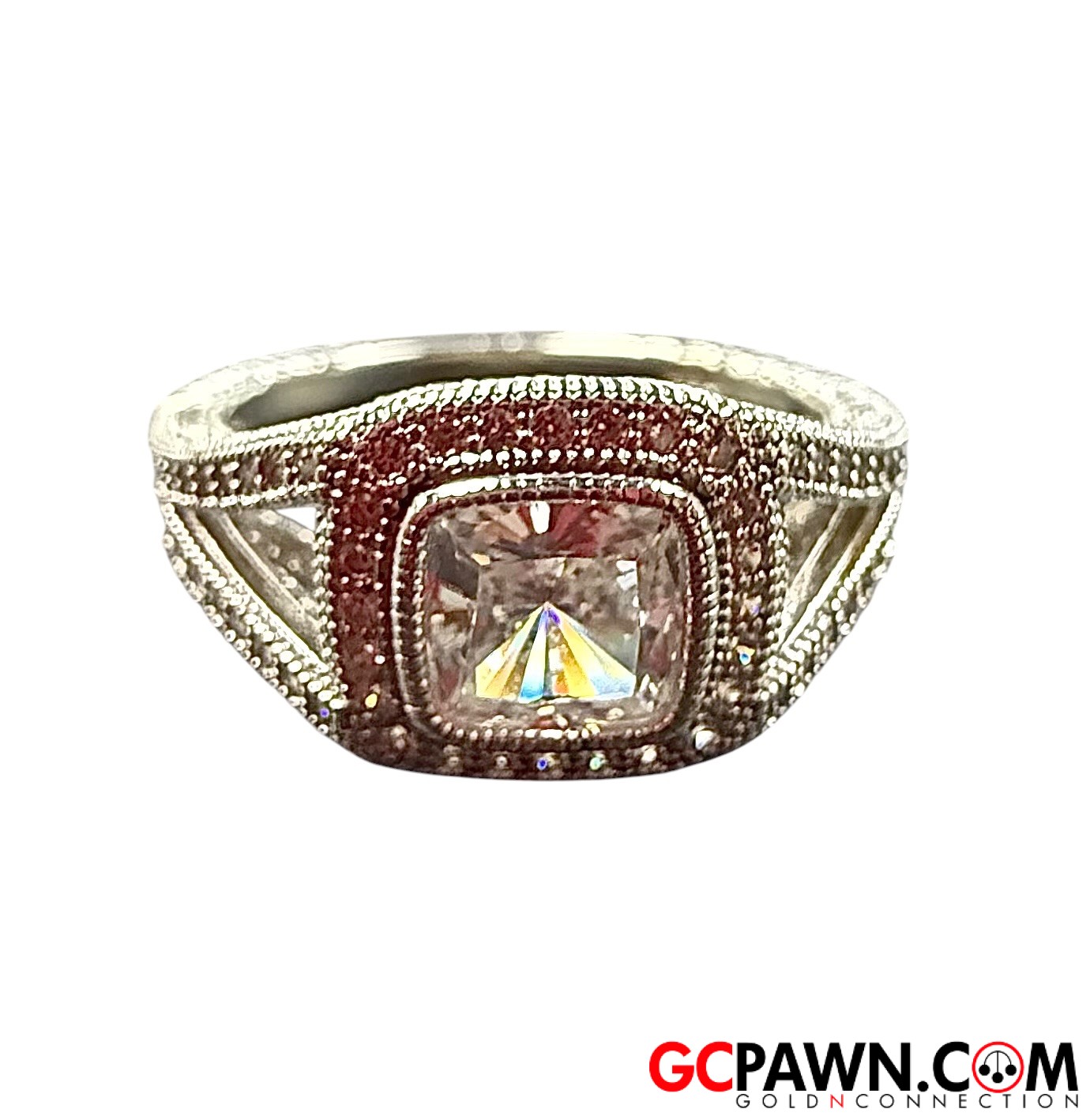 View product details for Unisex Solitaire ring .925 Silver 