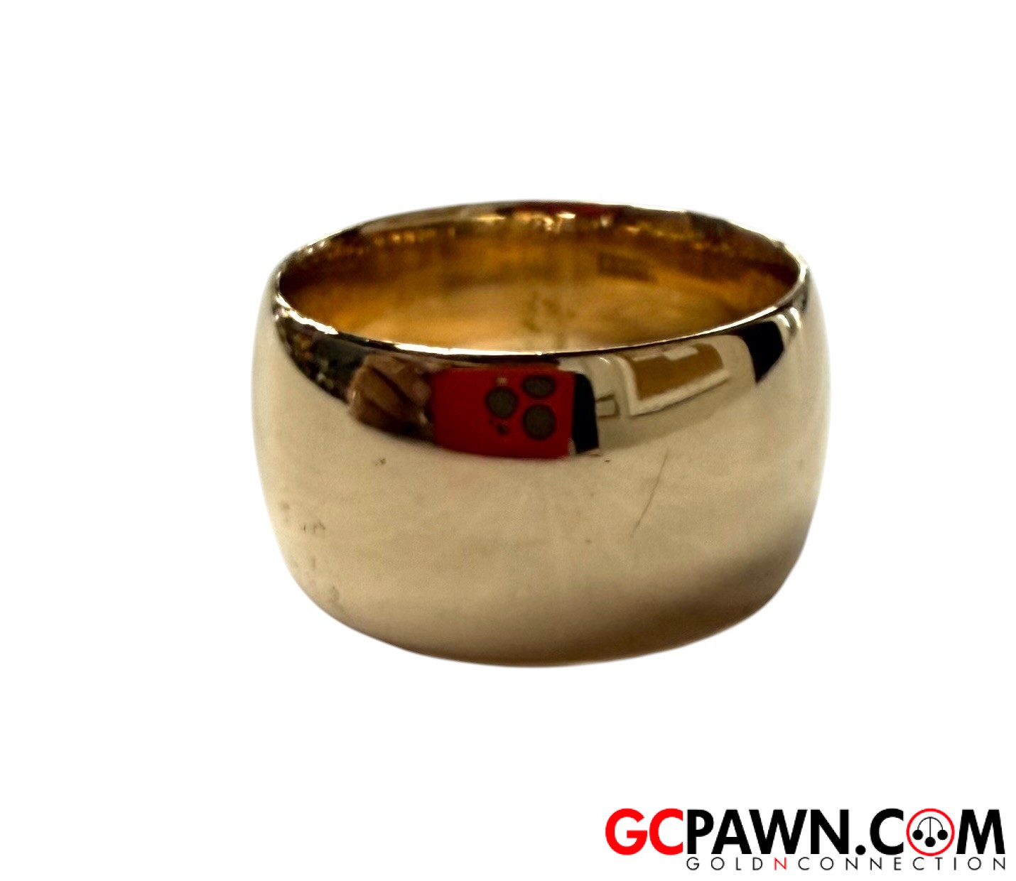 View product details for Unisex Wedding band 14kt Yellow Gold 