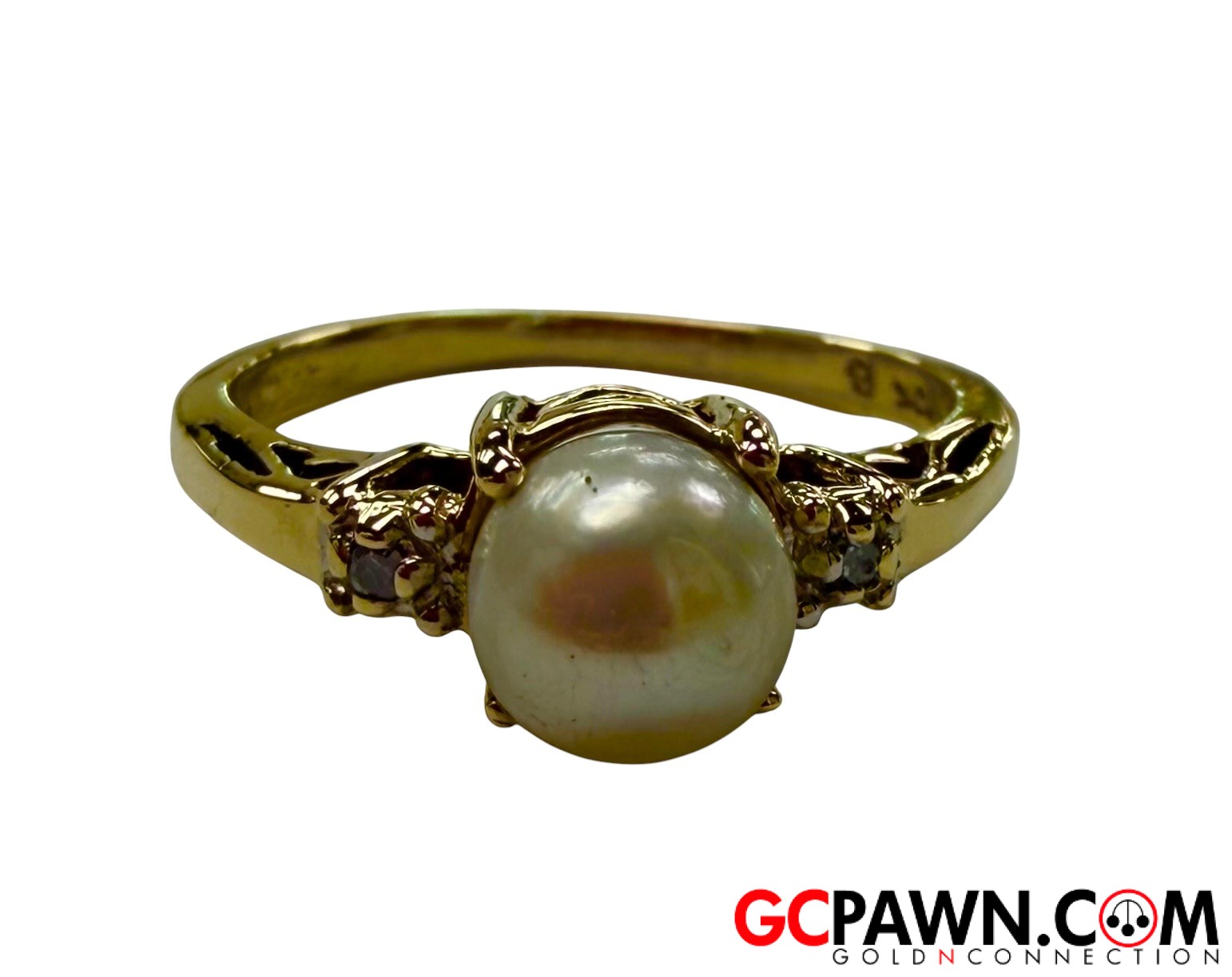 View product details for Women's Solitaire ring 10kt Yellow Gold 