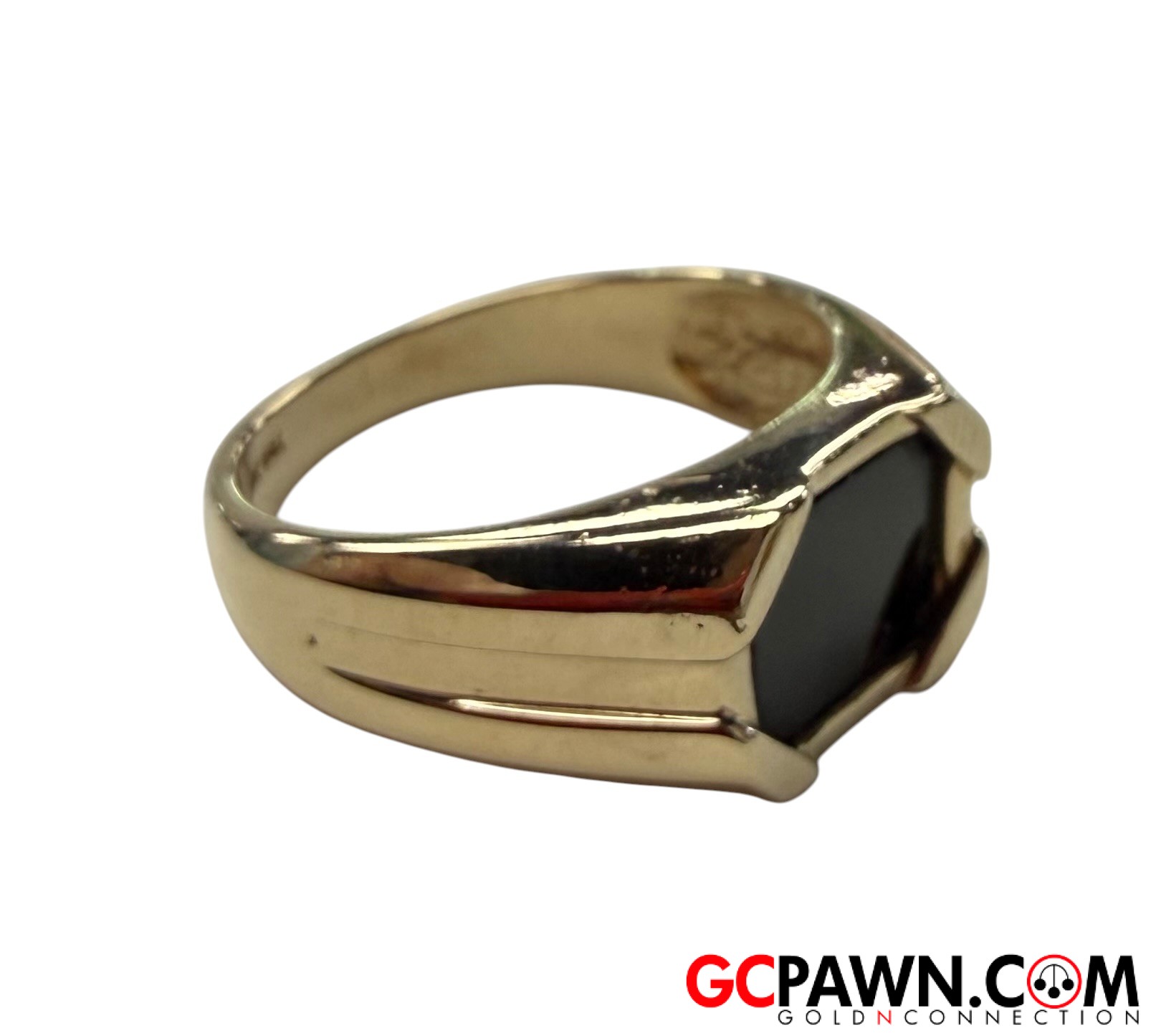 Men's Fashion Ring 10kt Yellow Gold 