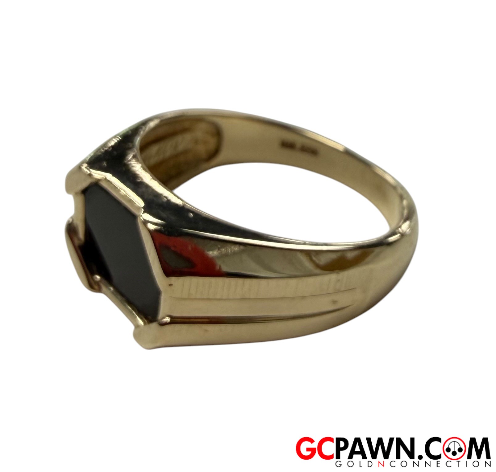 Men's Fashion Ring 10kt Yellow Gold 