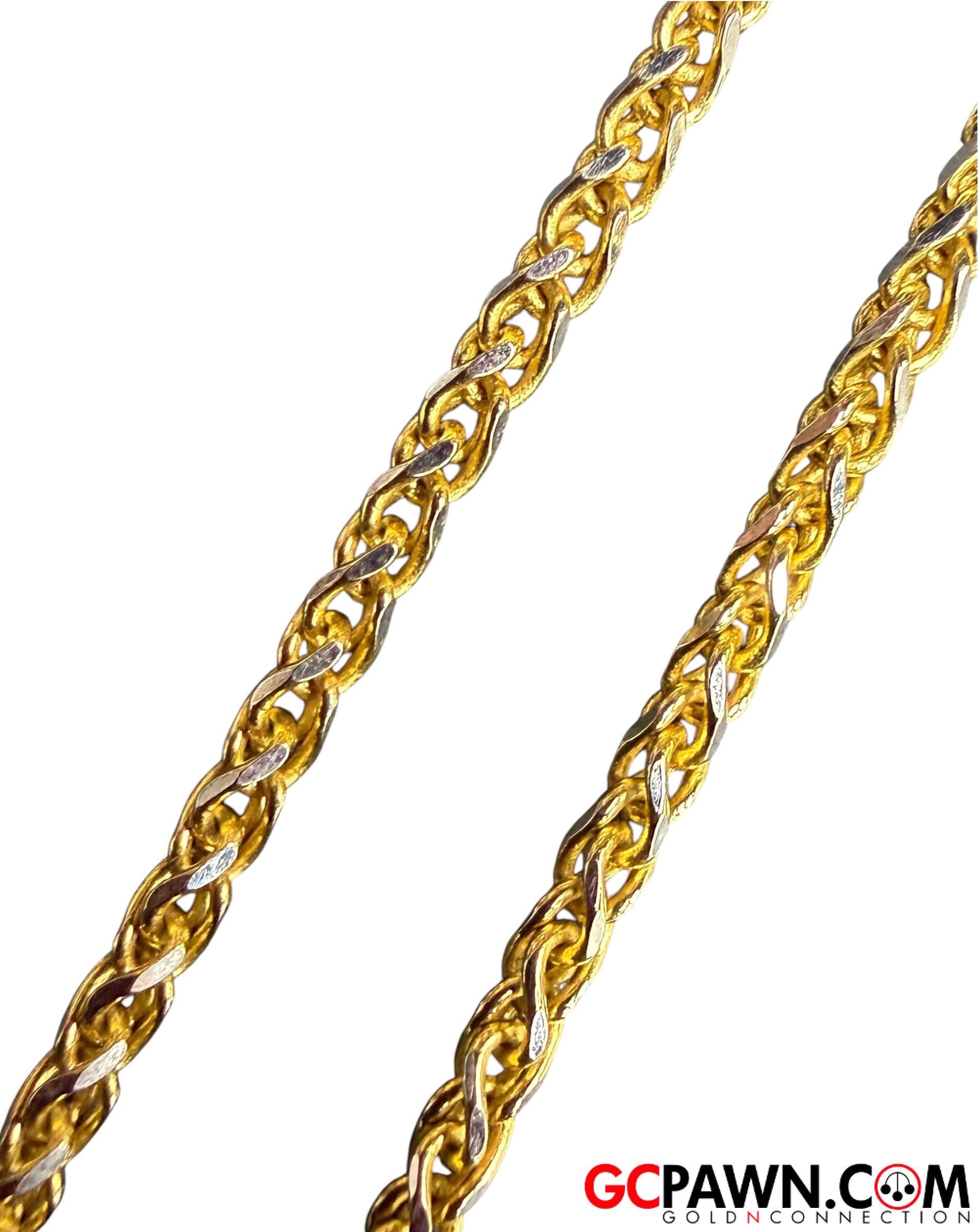 Unisex Chain 14kt Yellow Gold 