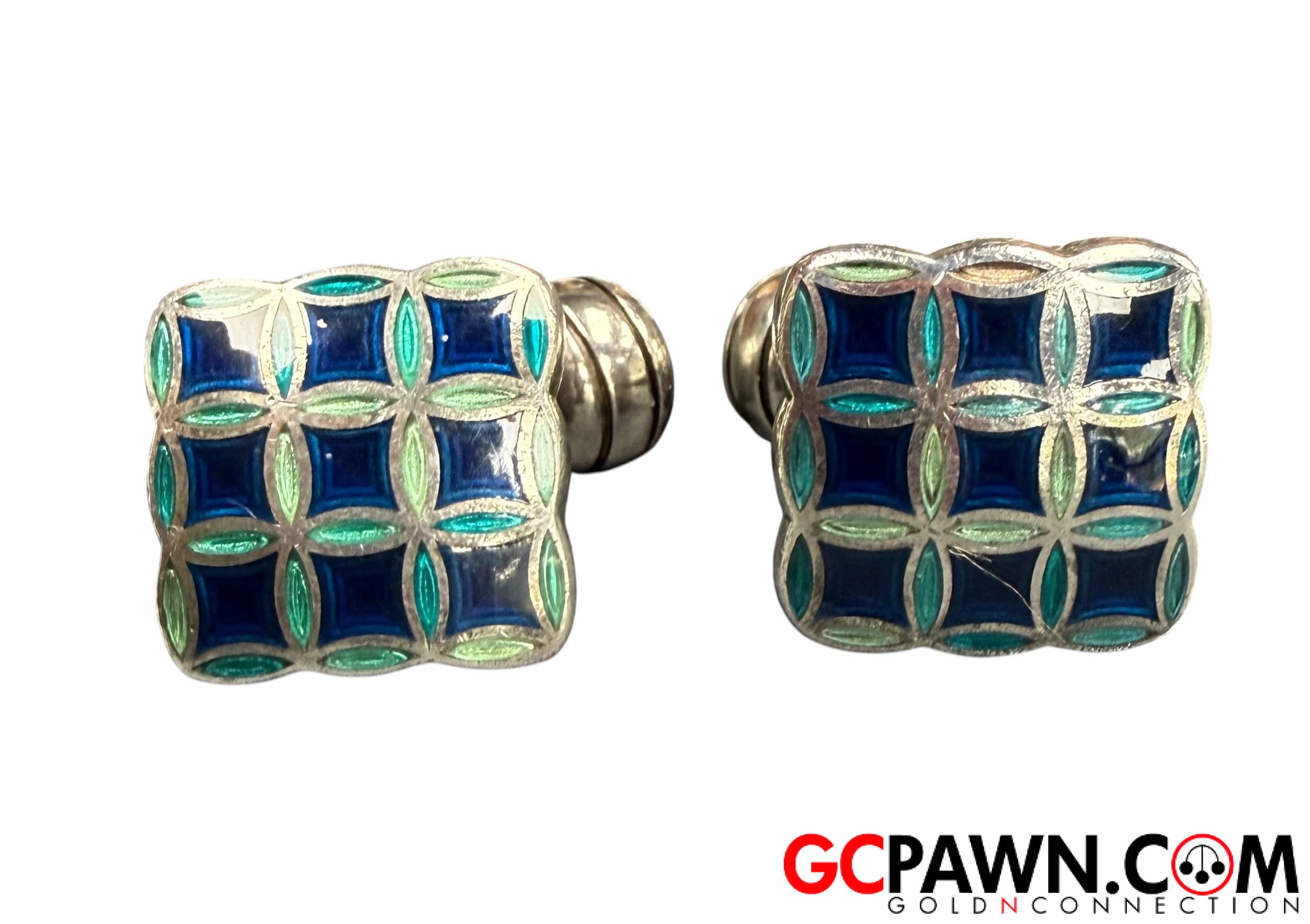 View product details for Men's Cufflinks .925 Silver 