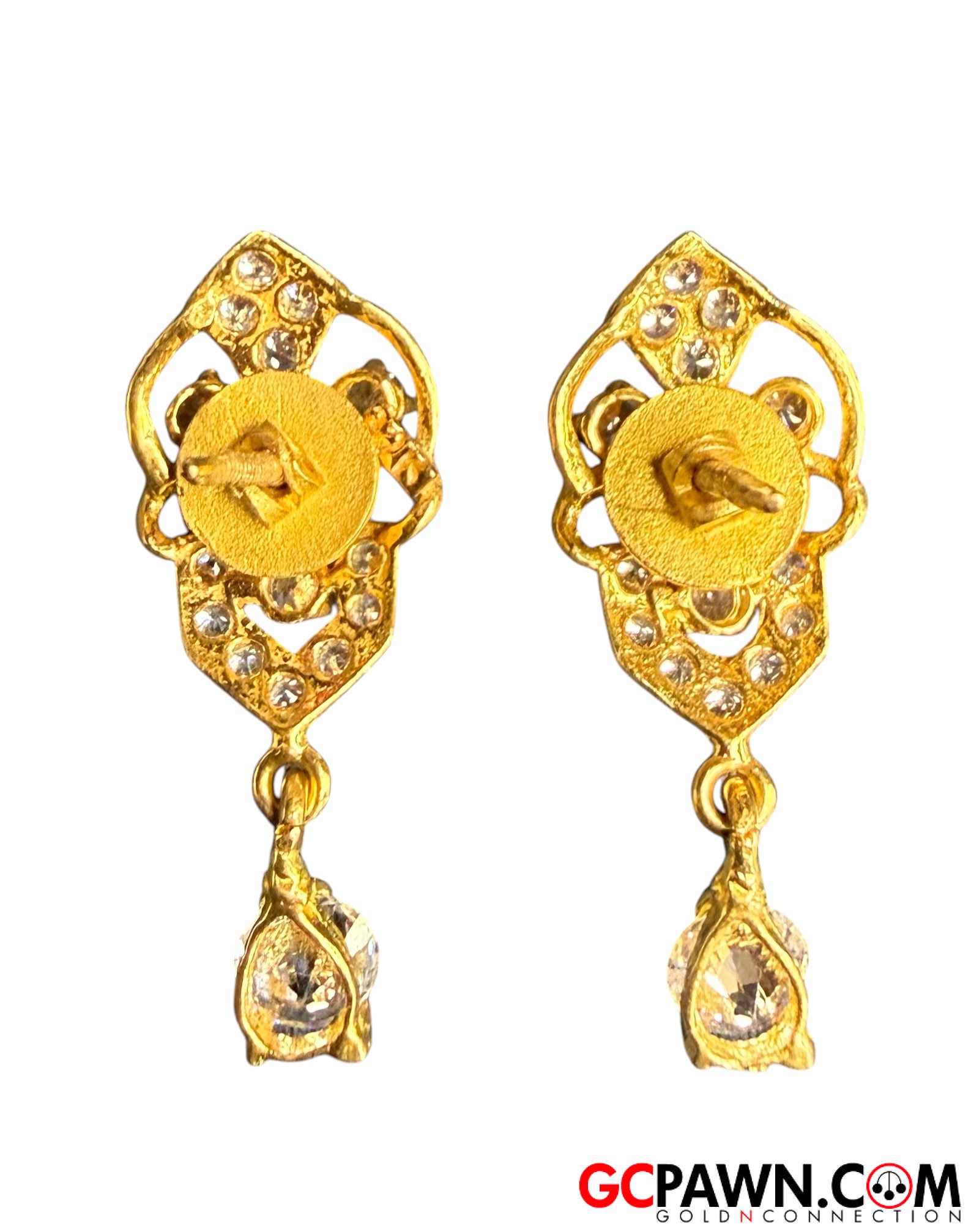 Women's Earrings 22kt Yellow Gold 