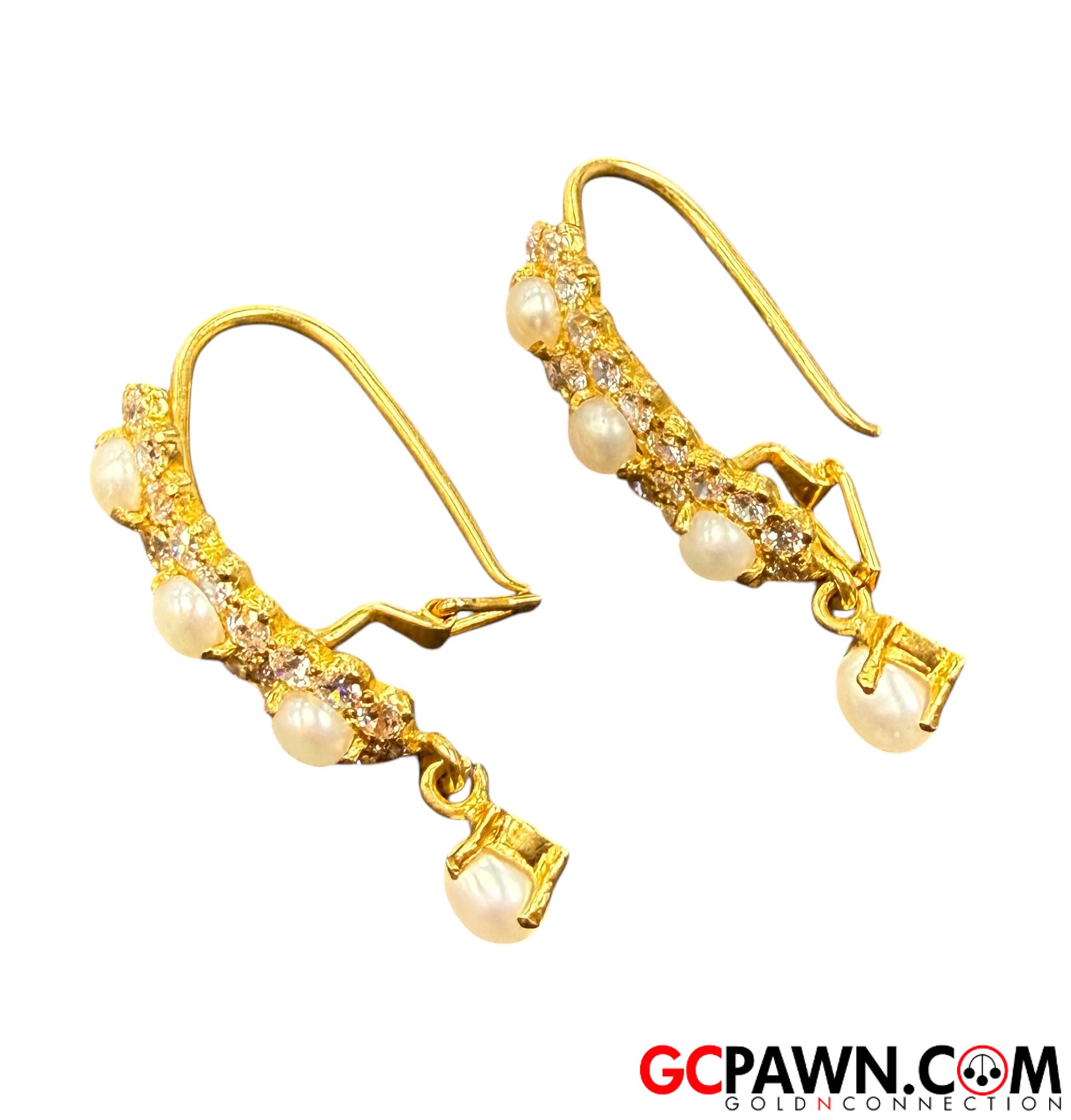 Women's Earrings 22kt Yellow Gold 