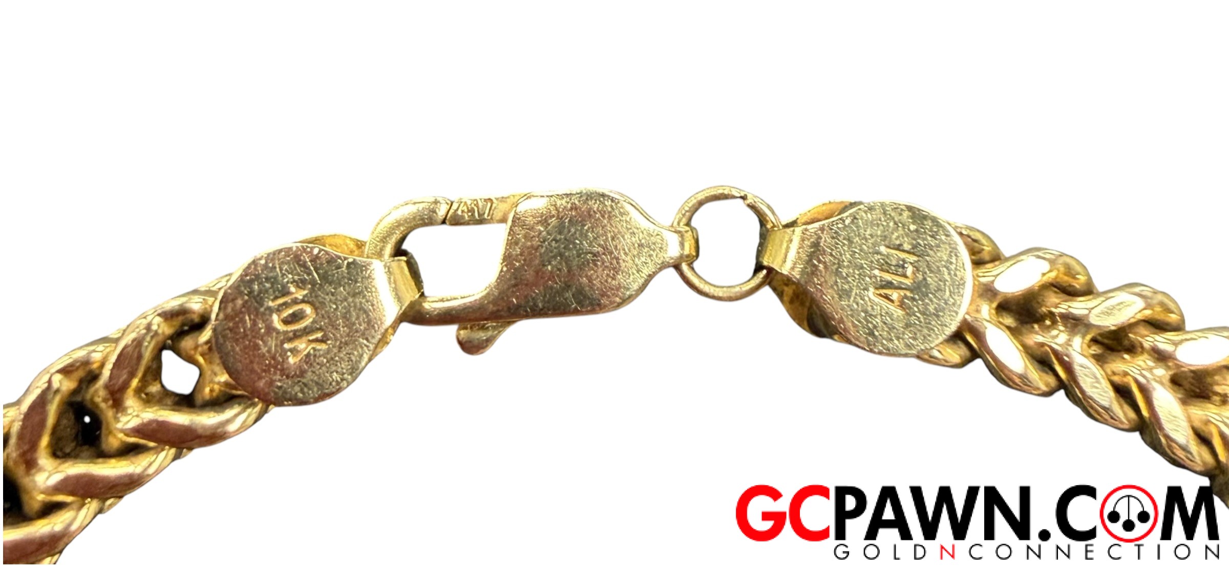 Unisex Bracelet 10kt Yellow Gold 