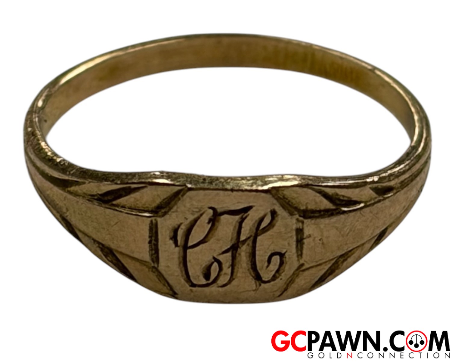 View product details for Women's Wedding band 10kt Yellow Gold 