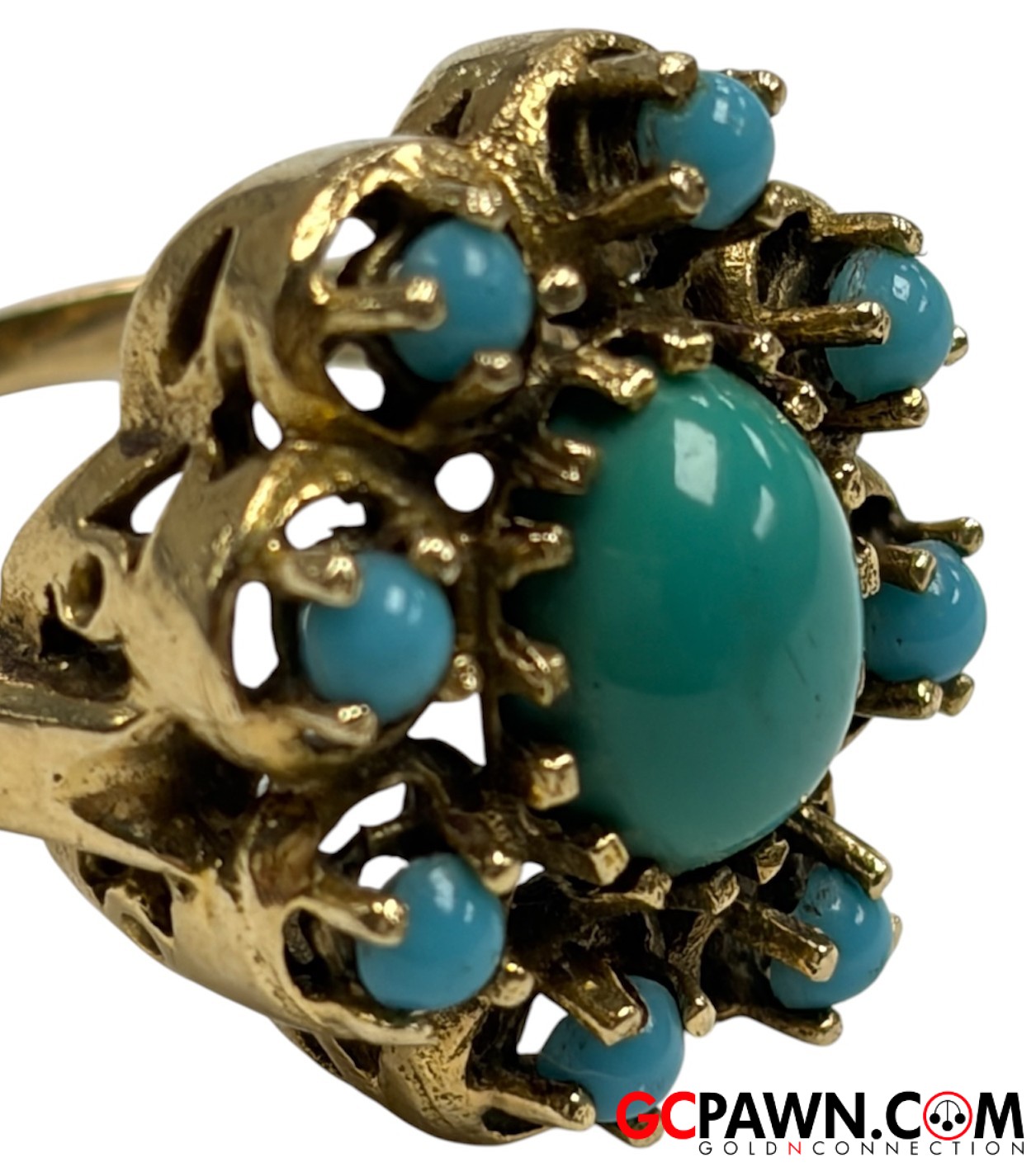 Women's Fashion Ring 14kt Yellow Gold 
