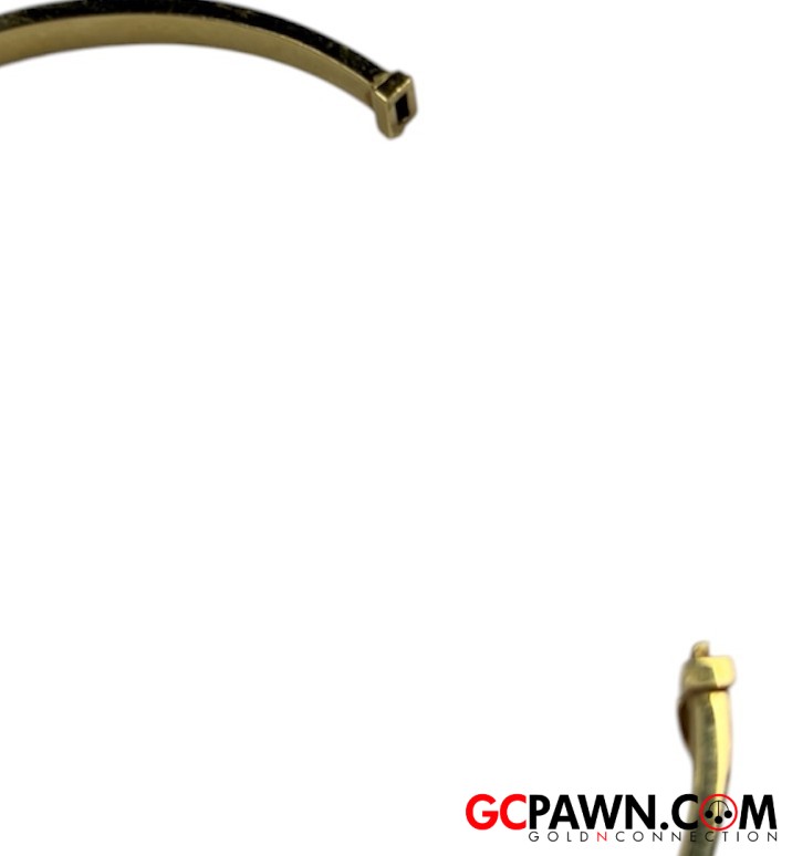 Unisex Bangle 18kt Yellow Gold 
